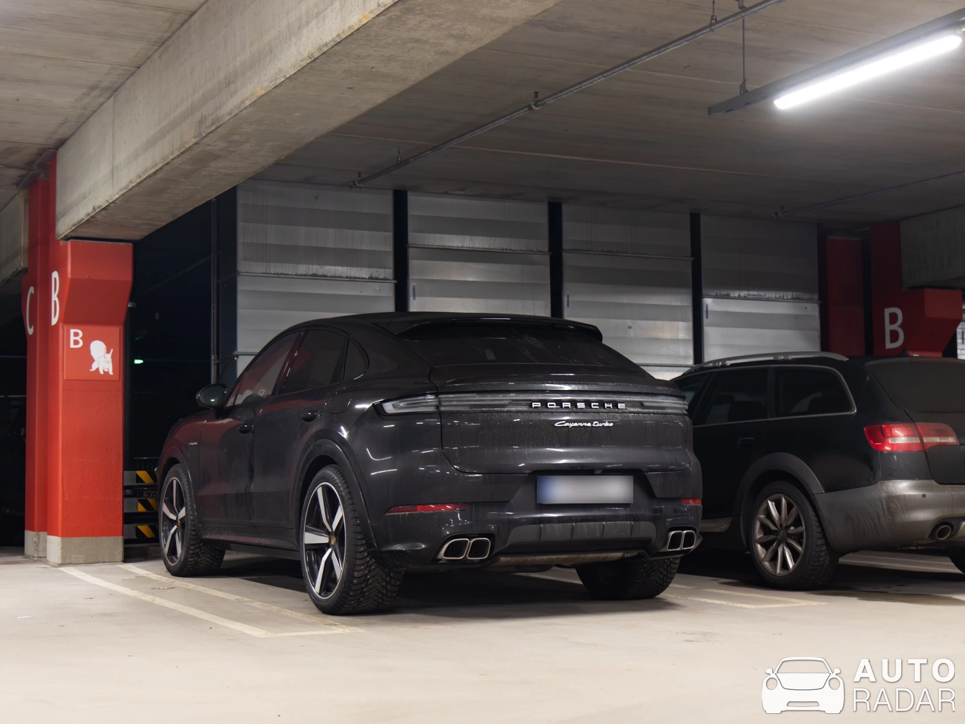 Porsche Cayenne Coupé Turbo E-Hybrid spotted in Vantaa, Finland