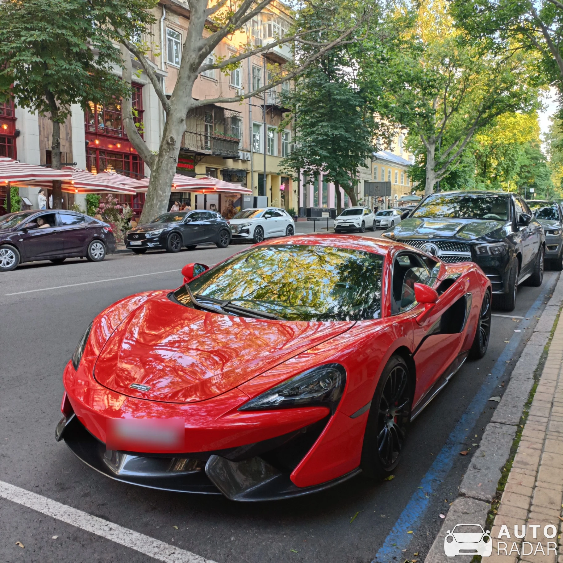 McLaren 570S spotted in Odesa, Ukraine