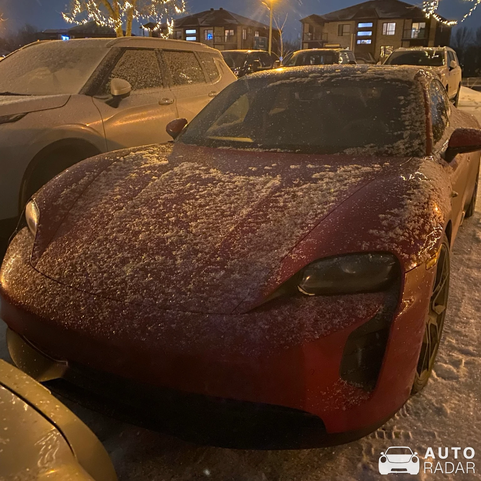 Porsche Taycan GTS spotted in Bécancour, Canada