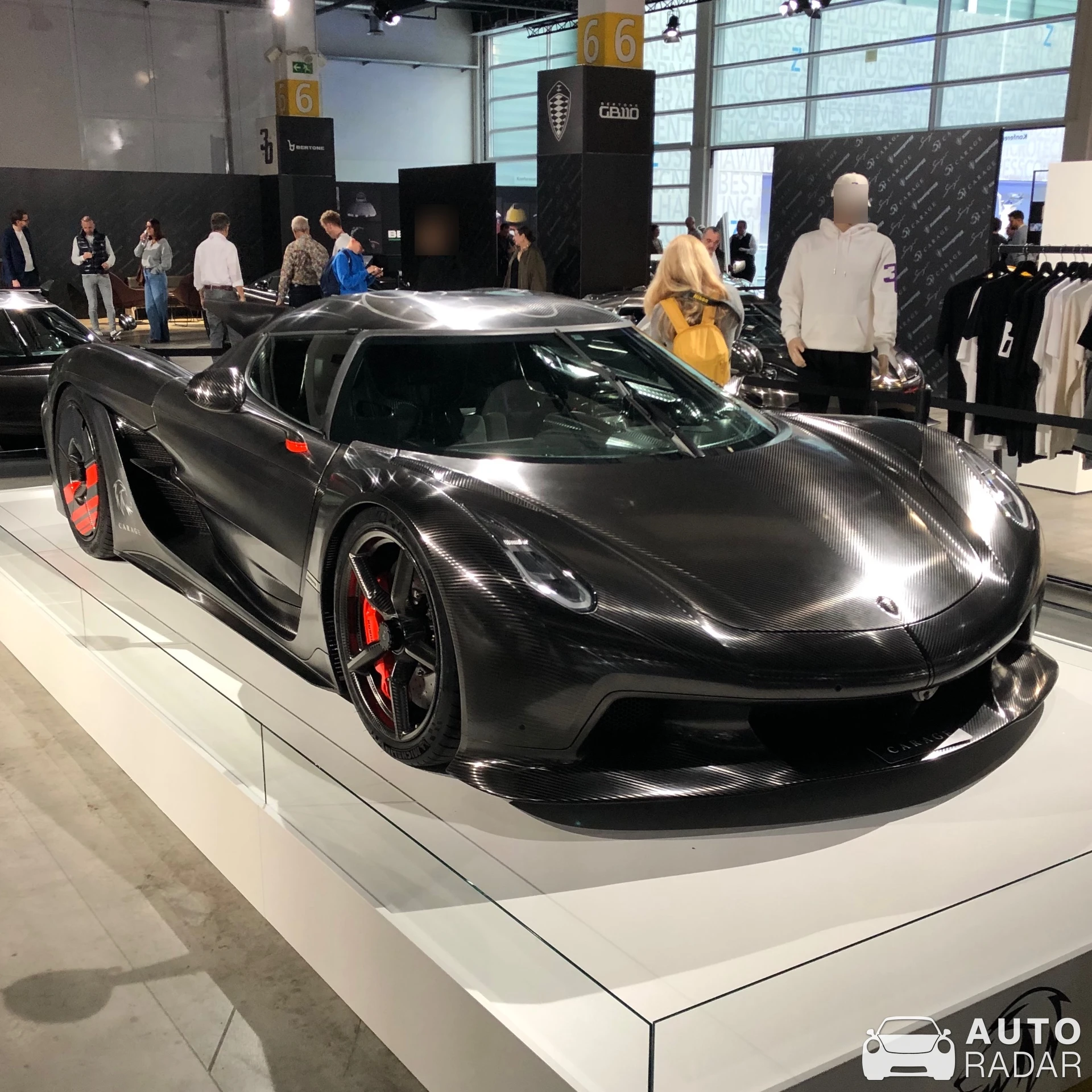 Koenigsegg Jesko Attack Ghost Le Mans spotted in Zürich, Switzerland