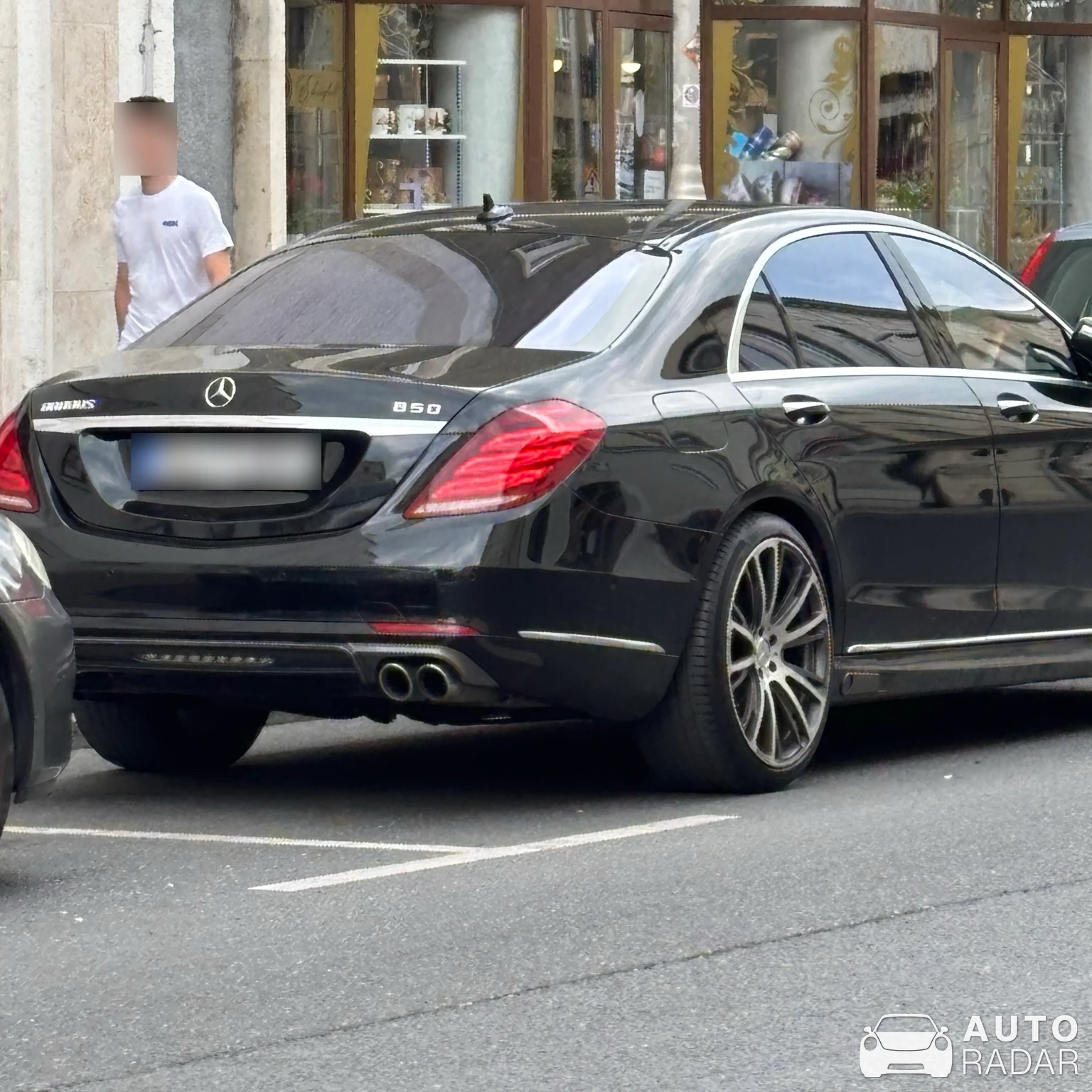 Mercedes-Benz Brabus B50 spotted in Győr