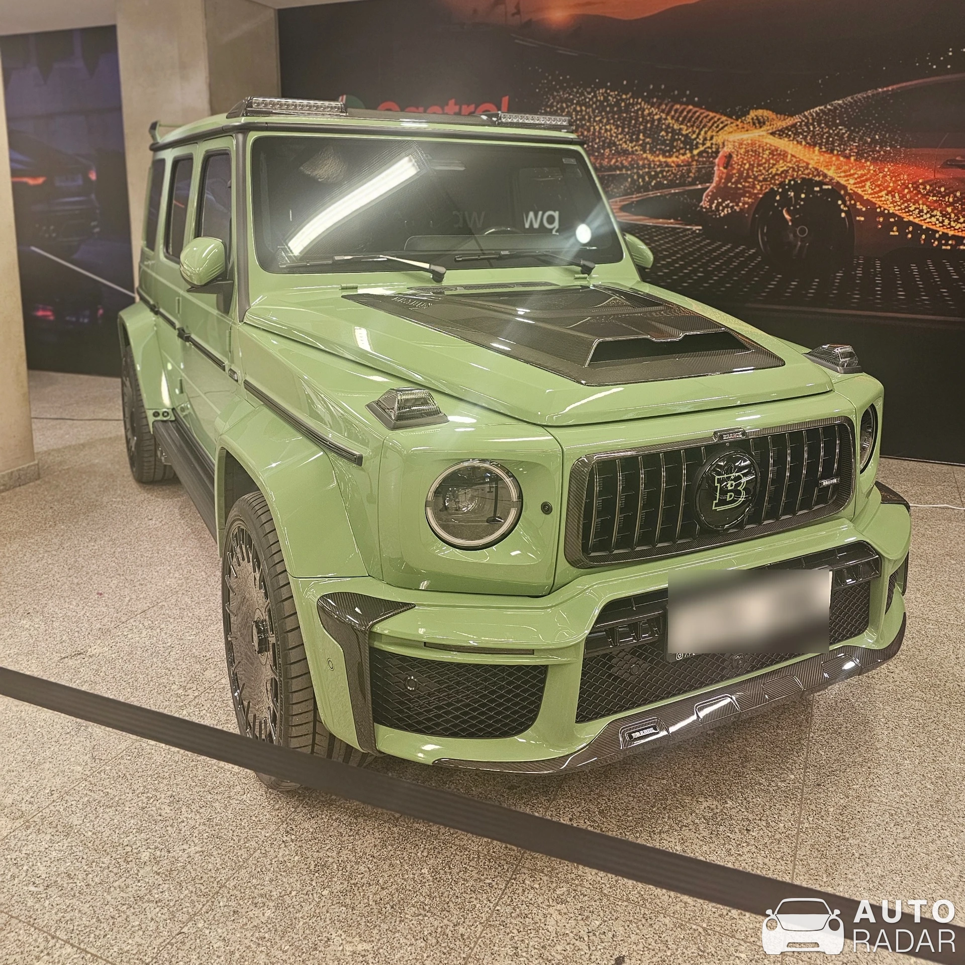 Mercedes-AMG Brabus GLS B40S-800 Widestar X167 spotted in Warszawa