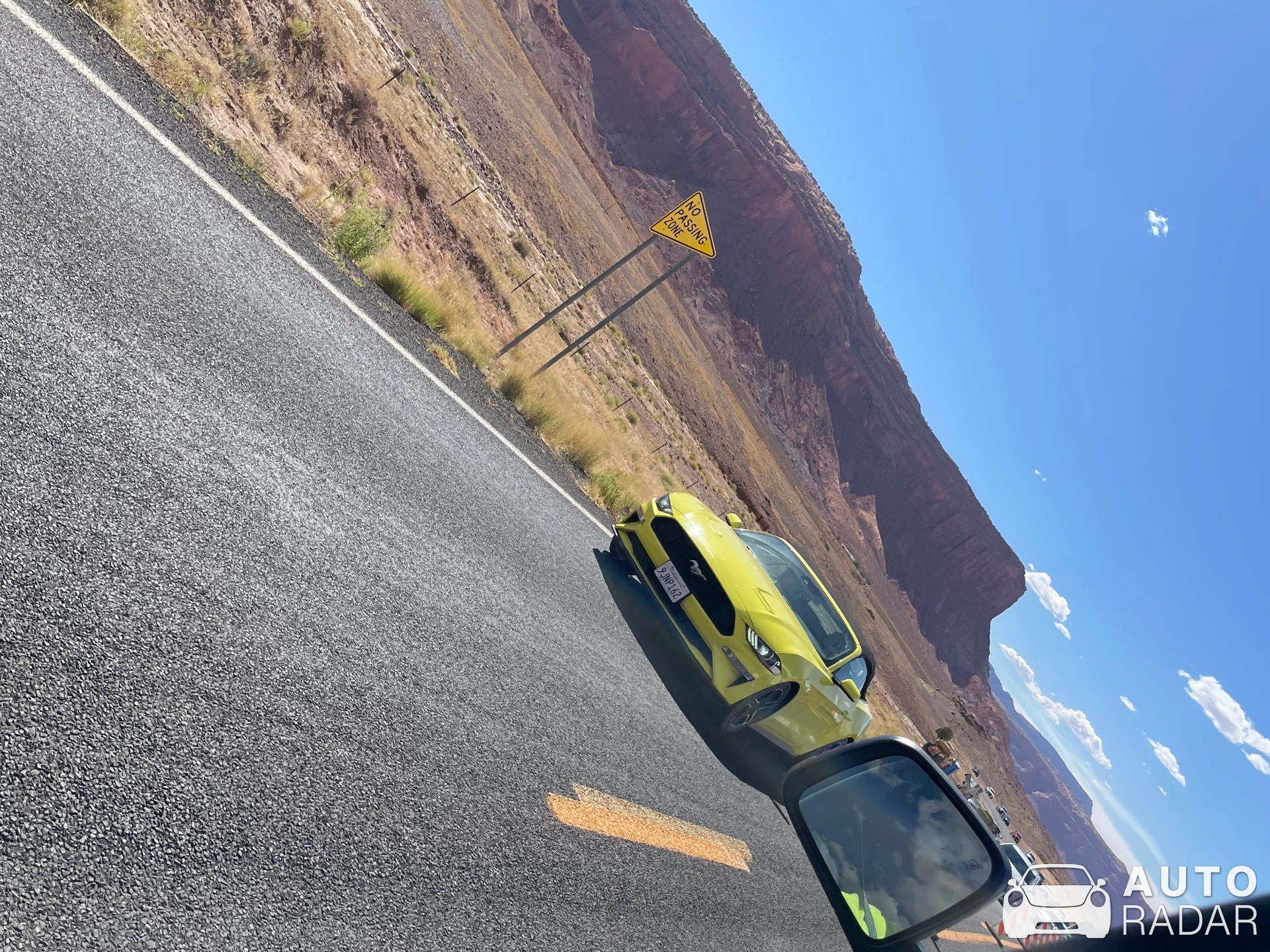 Ford Mustang GT Cabriolet spotted in Kayenta