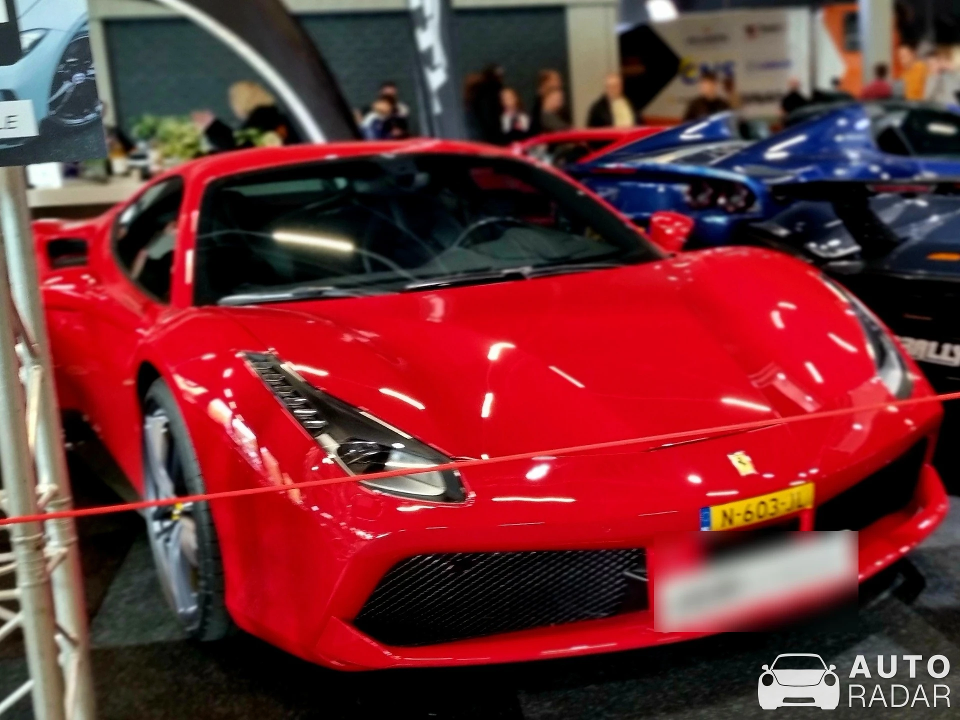 Ferrari 488 GTB spotted in Rotterdam, Netherlands