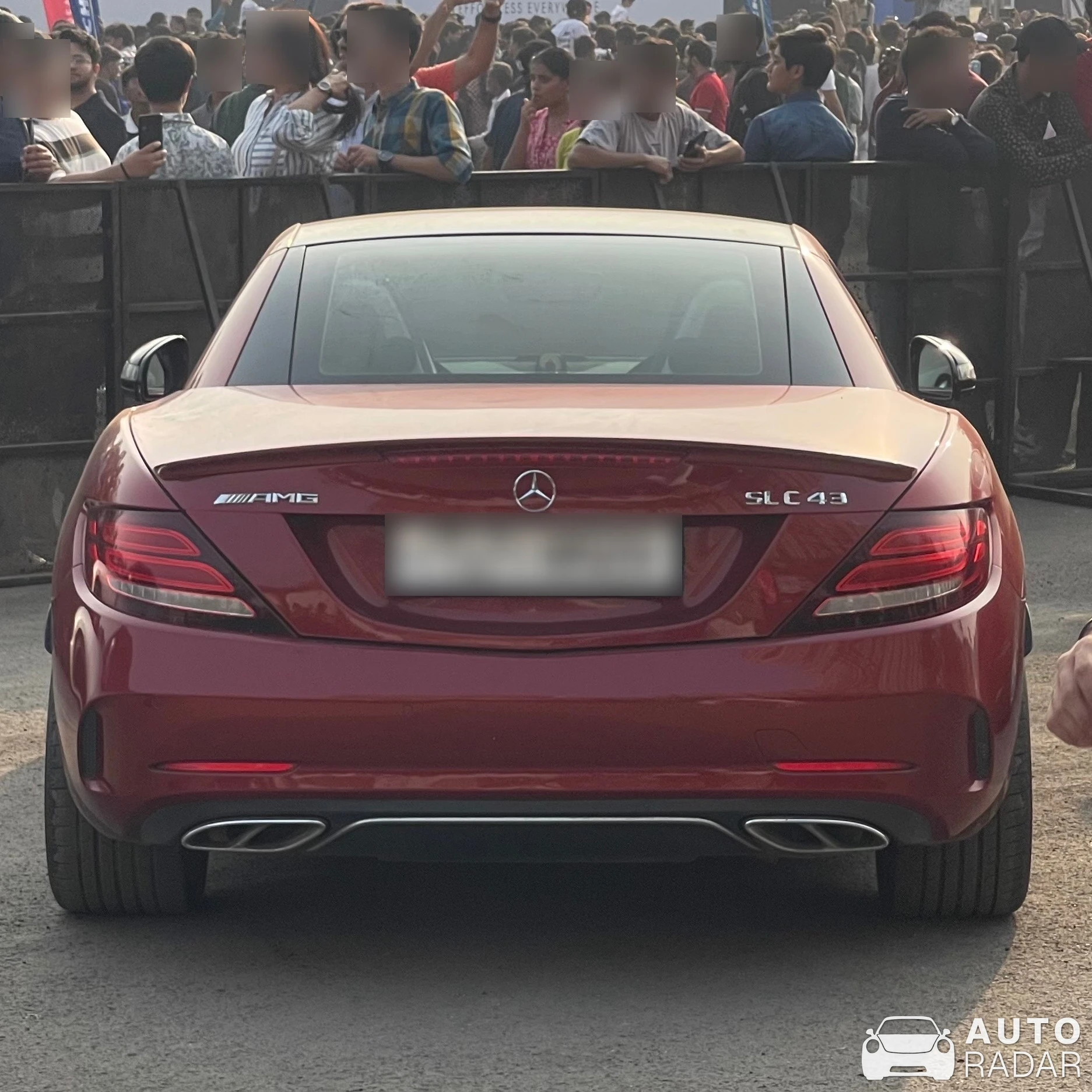 Mercedes-AMG SLC 43 R172 spotted in Thane, India