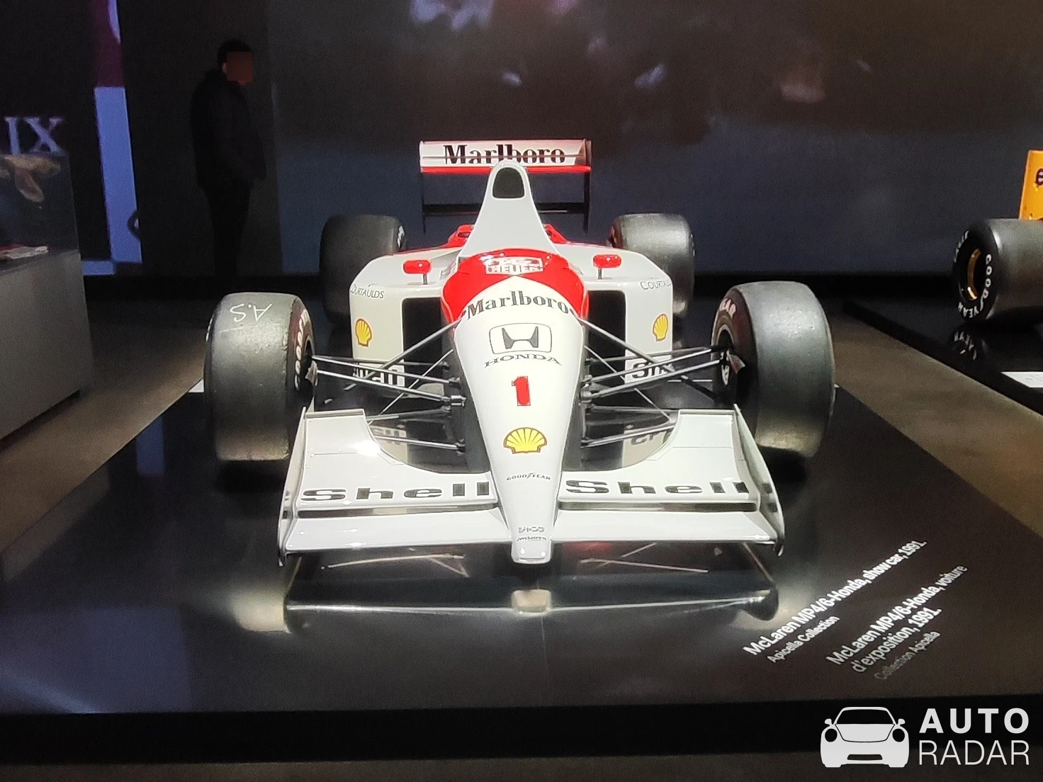 McLaren MP4/6 spotted in Wickrange