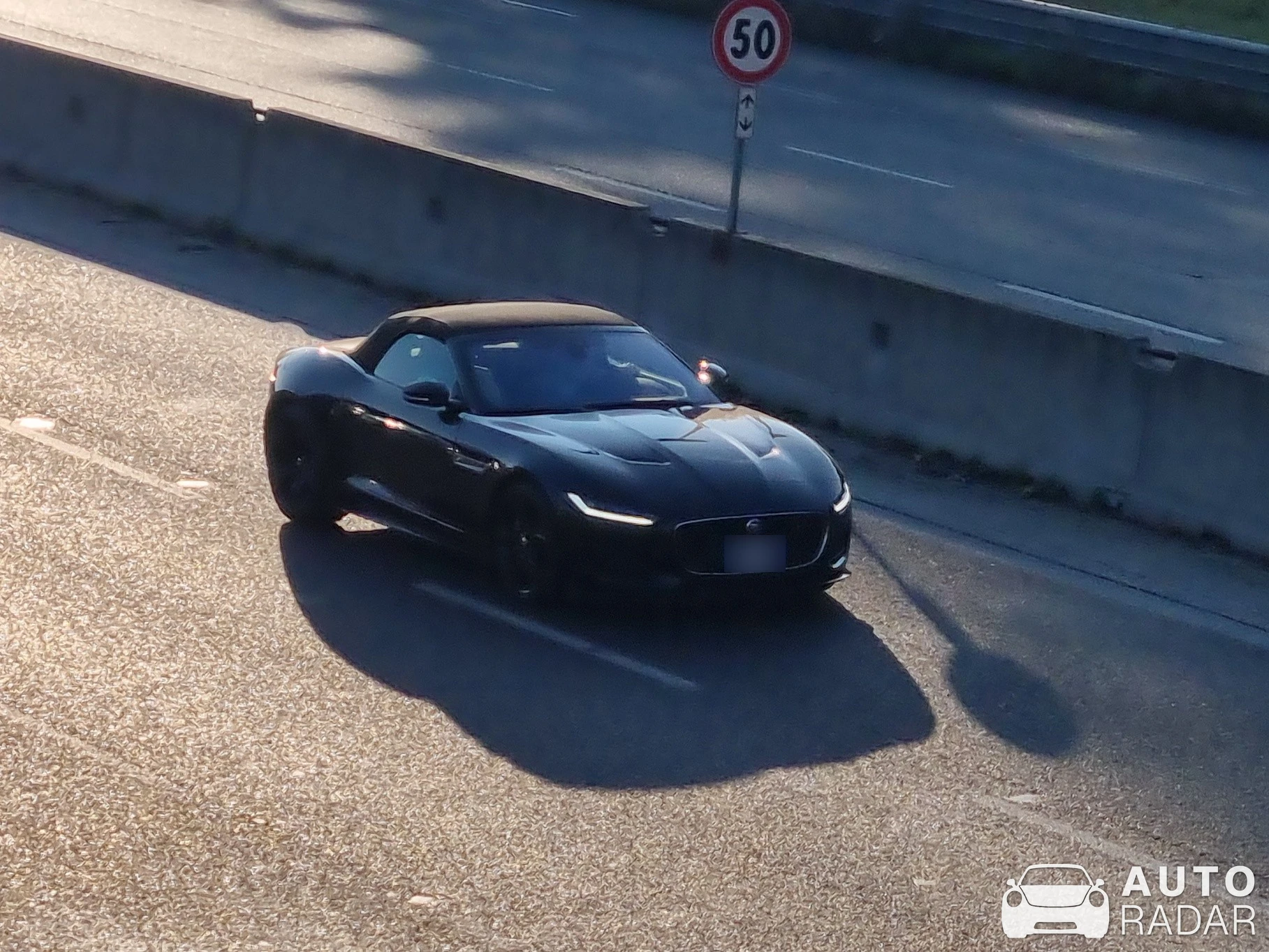 Jaguar F-Type P380 Convertible spotted in Milano