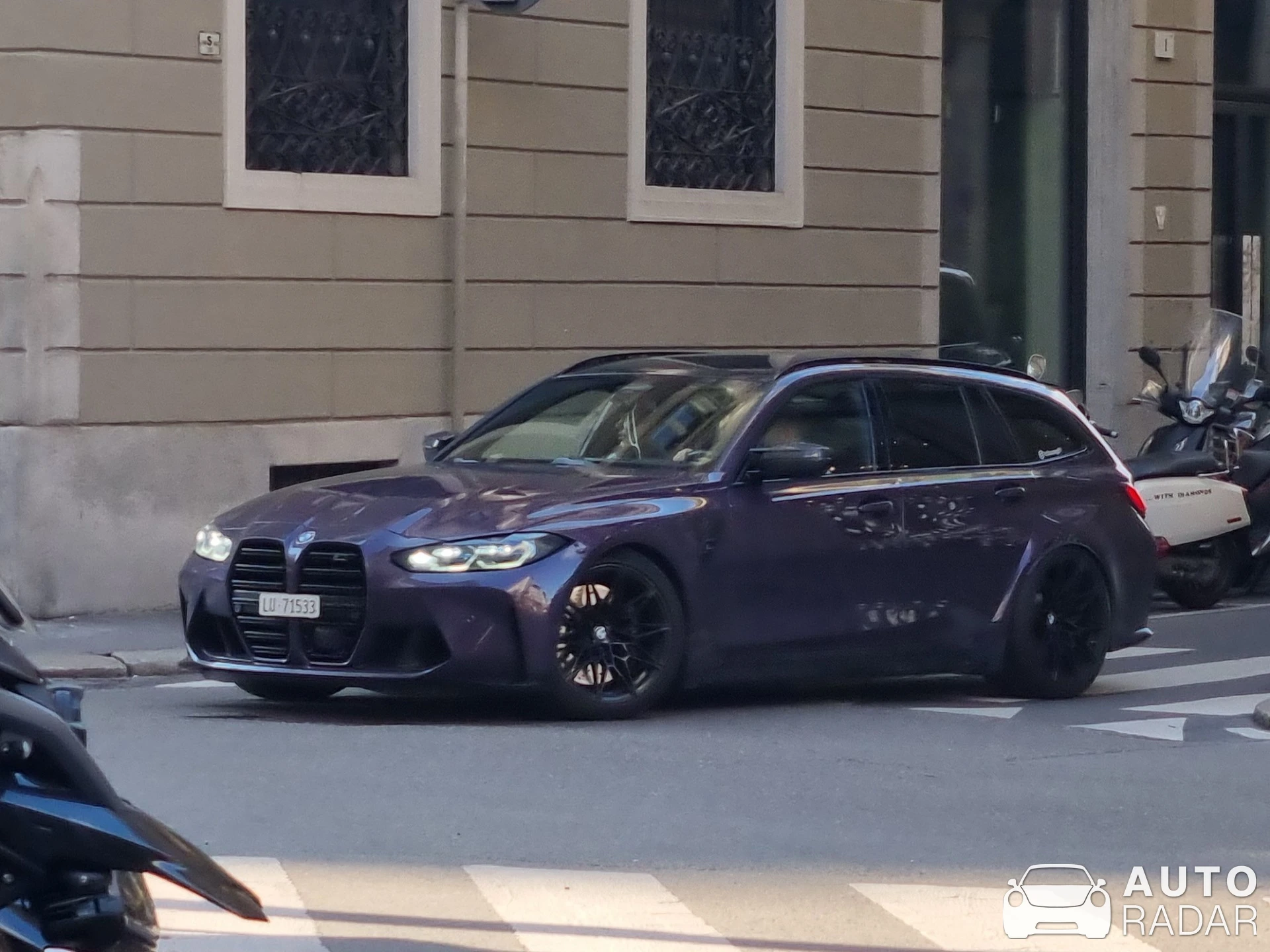 BMW M3 G81 Touring Competition spotted in Milano, Italia