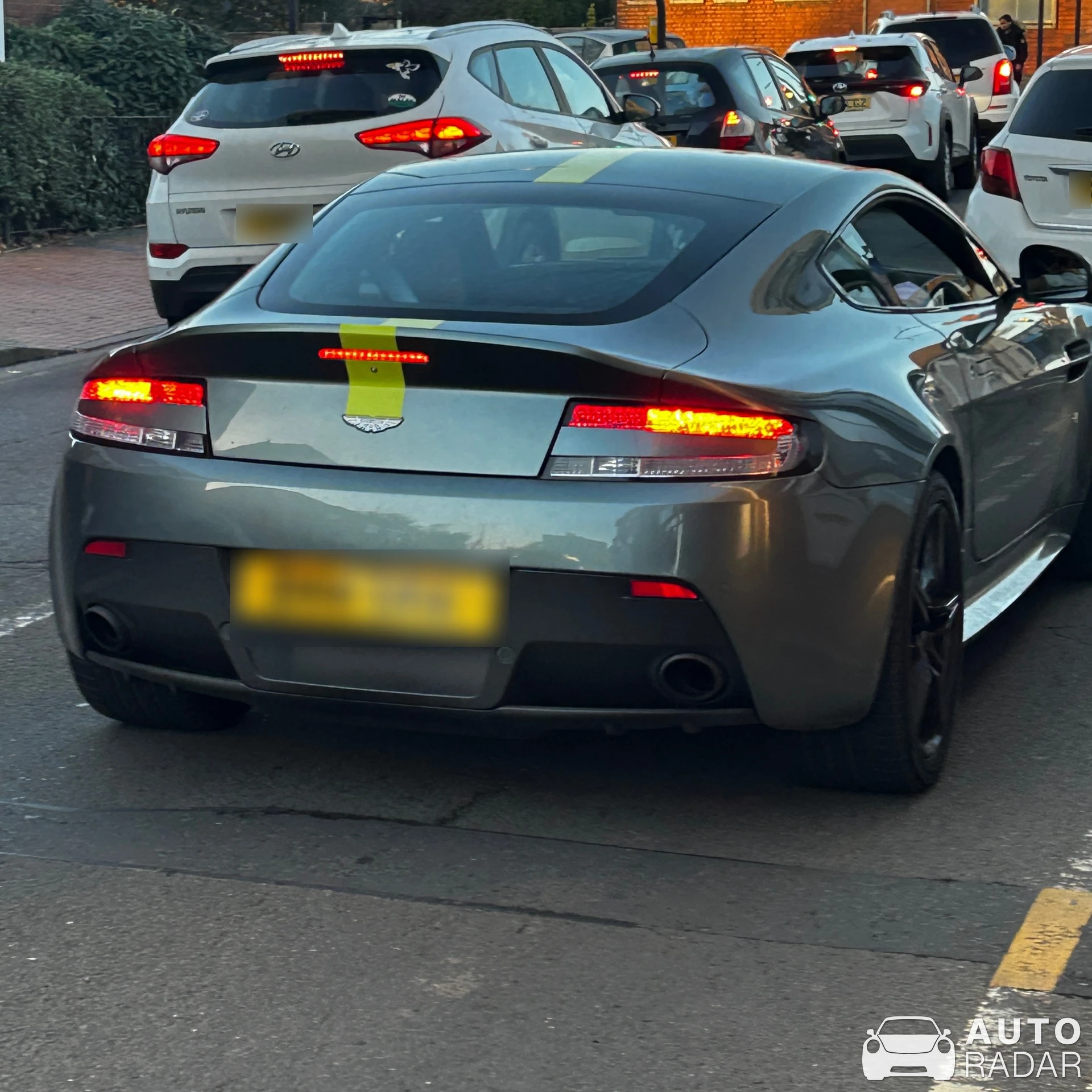 Aston Martin V8 Vantage spotted in Warwickshire, United Kingdom