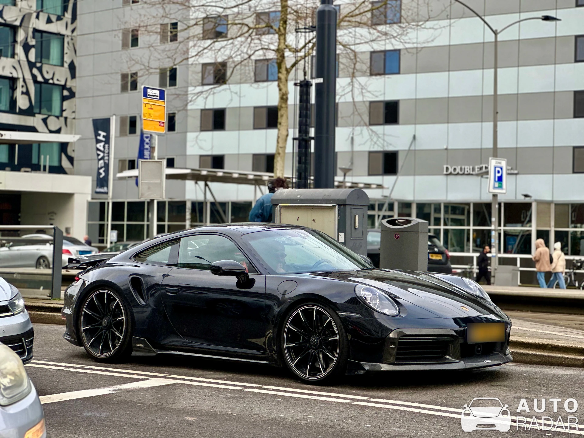Porsche Brabus 820 spotted in Rotterdam