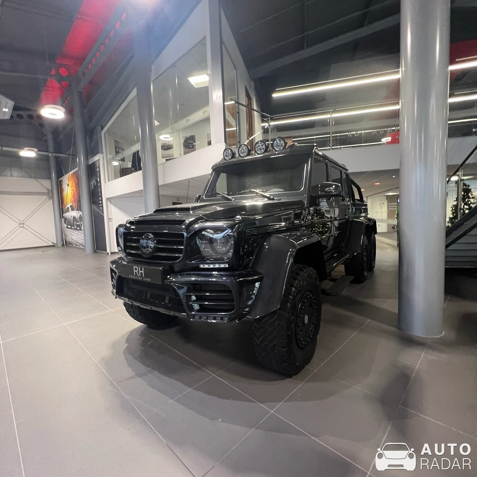 Mercedes-Benz G 63 AMG 6x6 spotted in Pulham Saint Mary