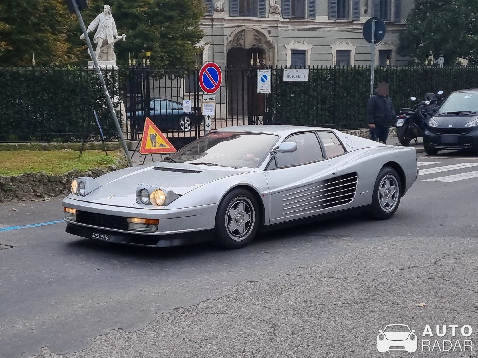 Ferrari Testarossa spotted in Milano, Italia