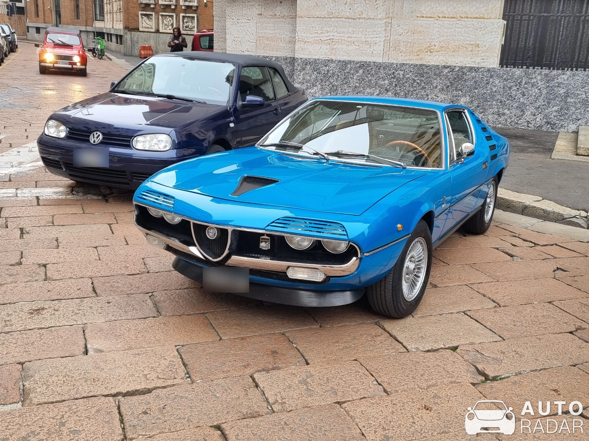 Alfa Romeo Montreal spotted in Milano, Italy