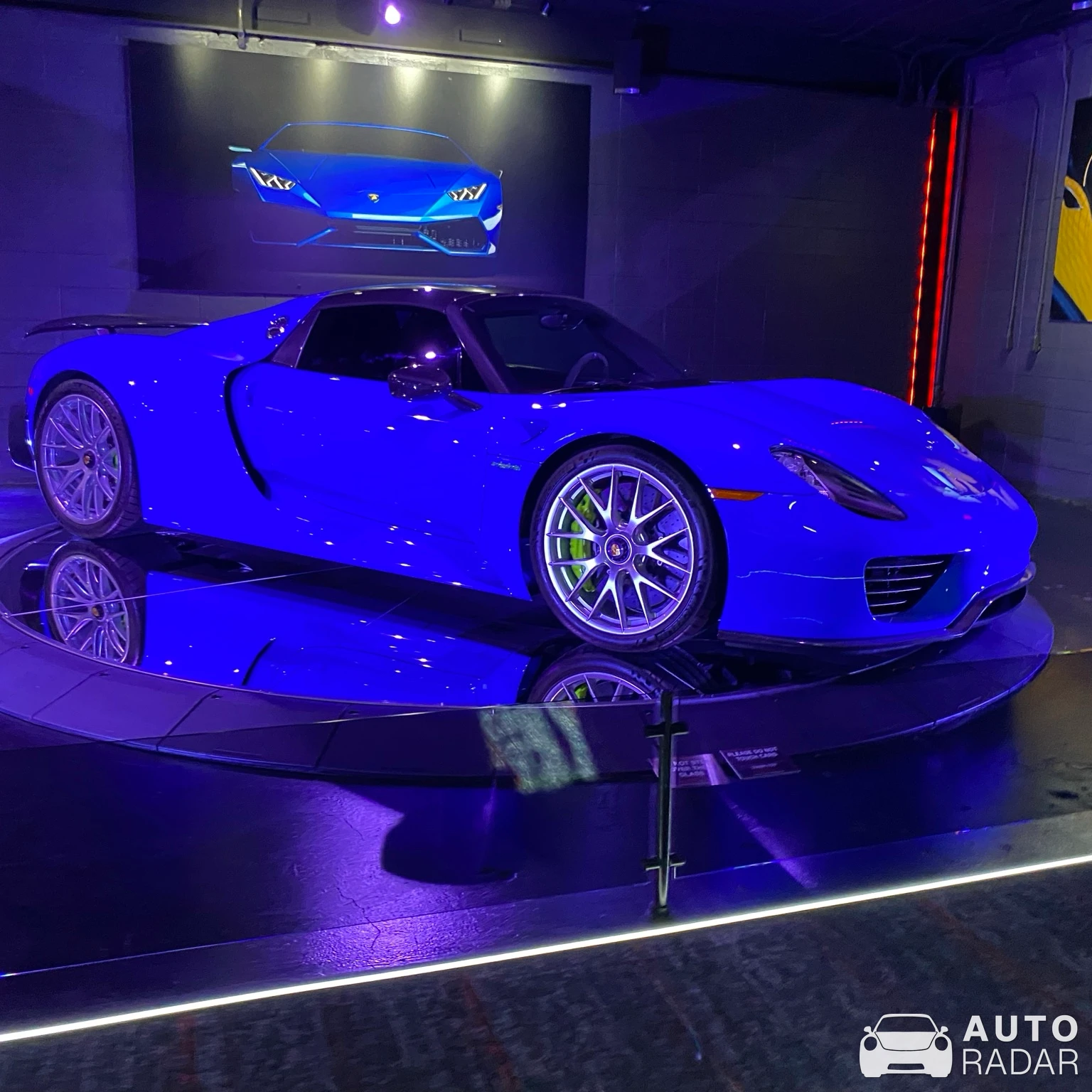 Porsche 918 Spyder spotted in Gatlinburg, United States