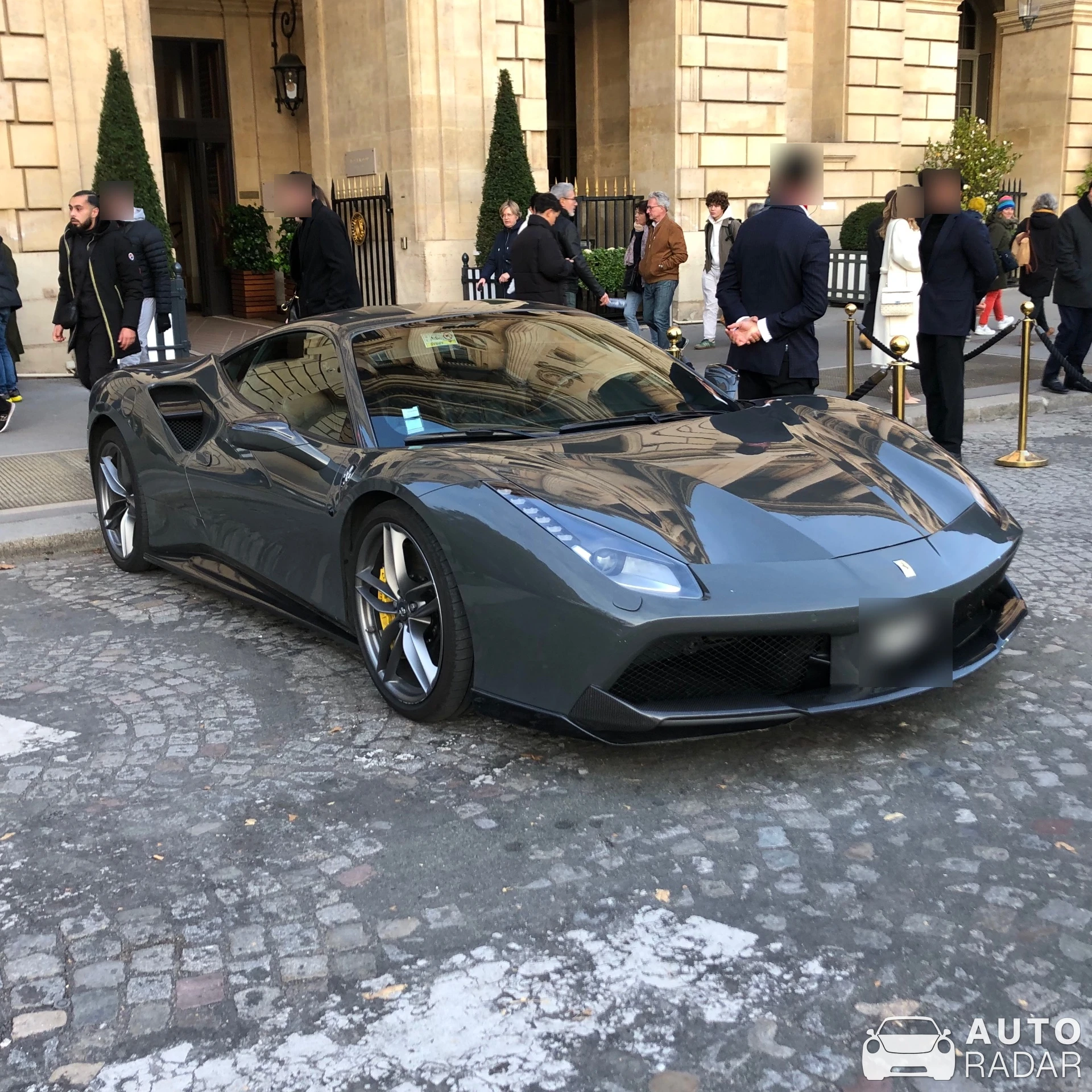 Ferrari 488 GTB spotted in Paris, France