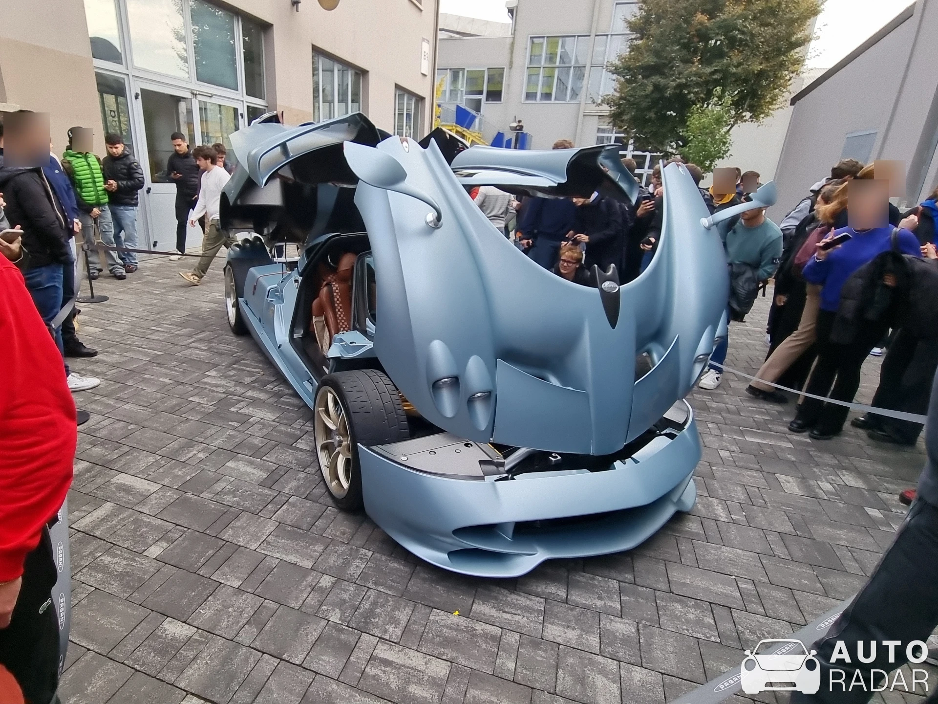 Pagani Huayra Codalunga spotted in Milano, Italy