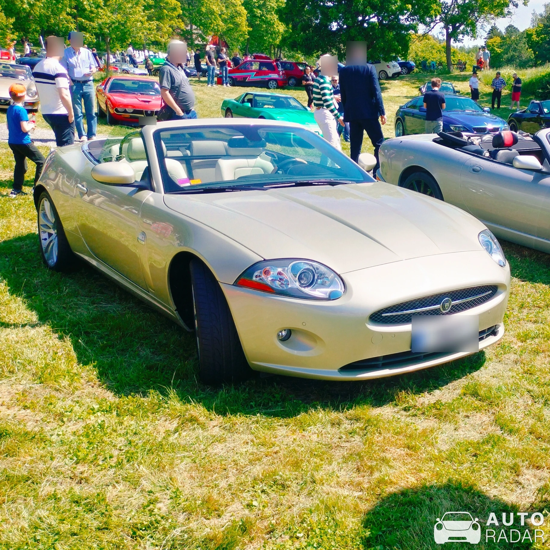 Jaguar XKR 4.2-S Convertible spotted in Turku