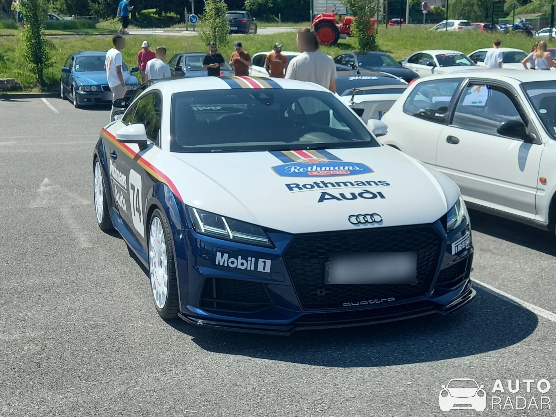 Audi TT 3.2 quattro 8N spotted in Sevrier