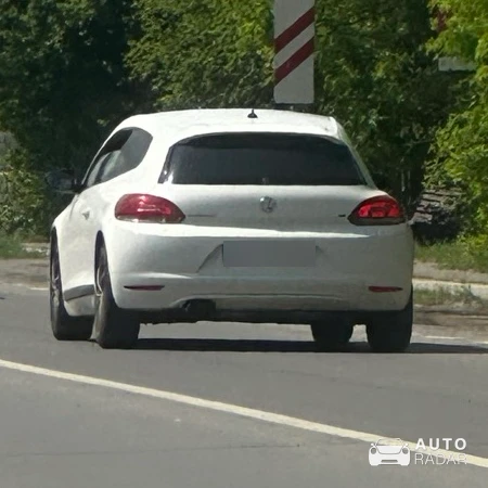 Volkswagen Scirocco R spotted in Mogoșoaia