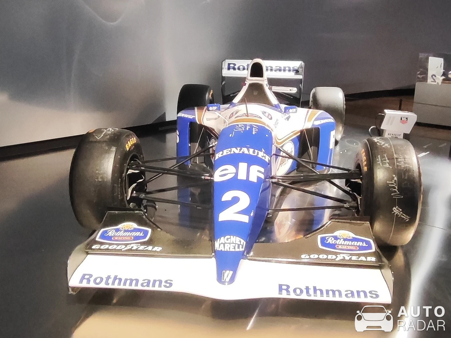 Williams FW16 spotted in Wickrange, Luxembourg