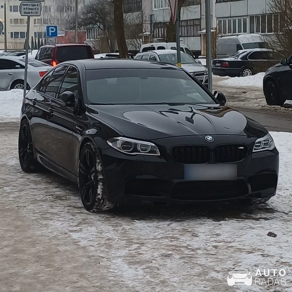 BMW M5 F10 spotted in Liepāja, Latvia