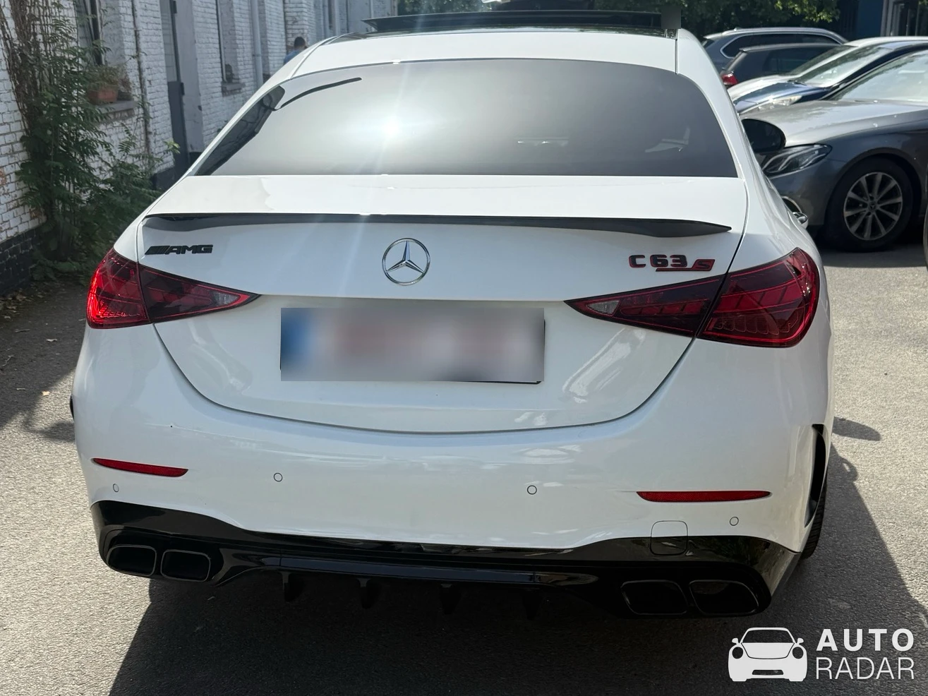 Mercedes-AMG C 63 S W206 spotted in Temse