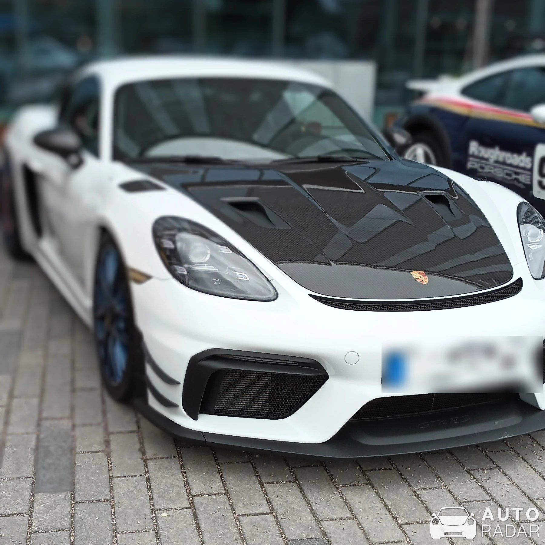 Porsche 718 Cayman GT4 RS MR spotted in Uppsala, Sweden