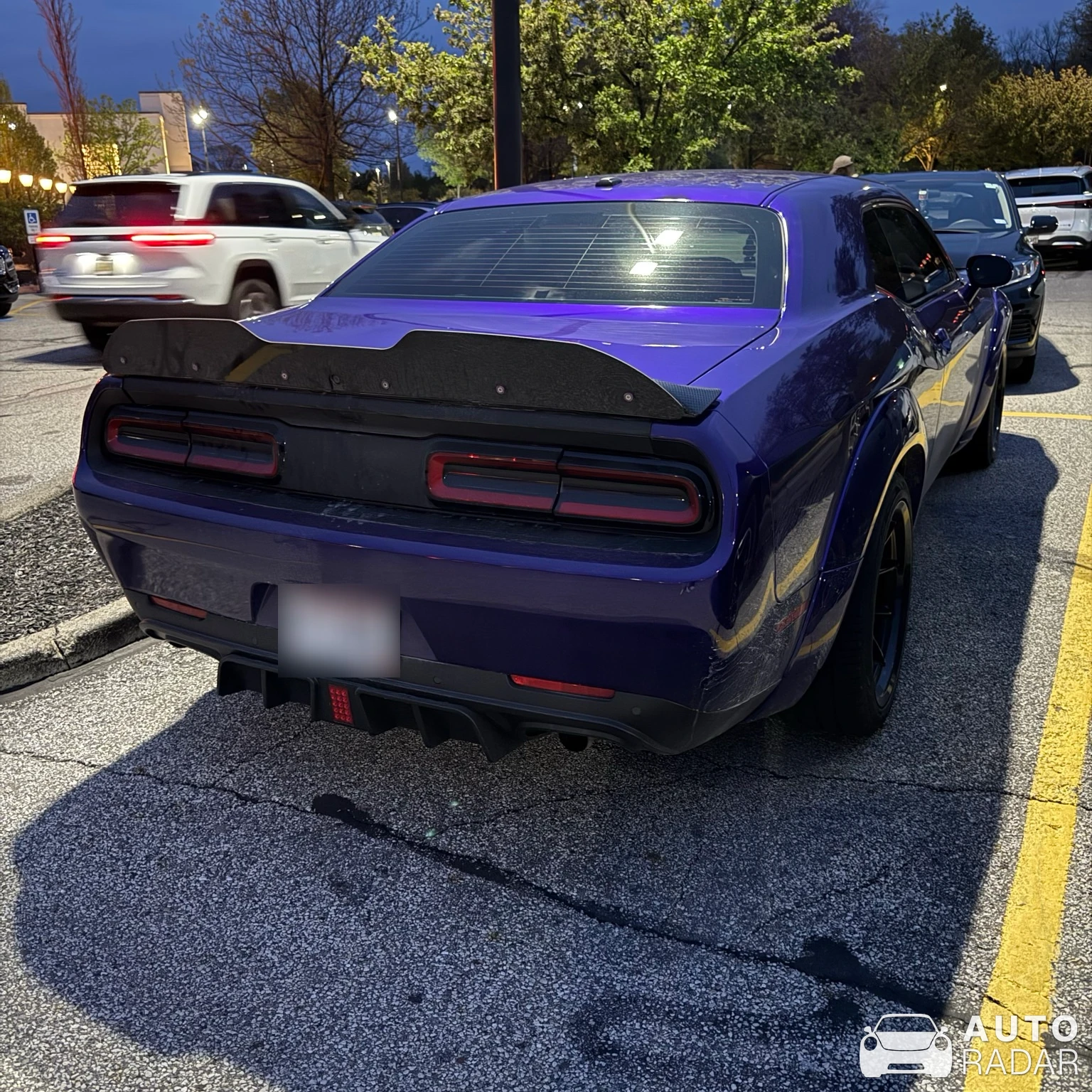 Dodge Challenger SRT Hellcat XR spotted in Lyndhurst