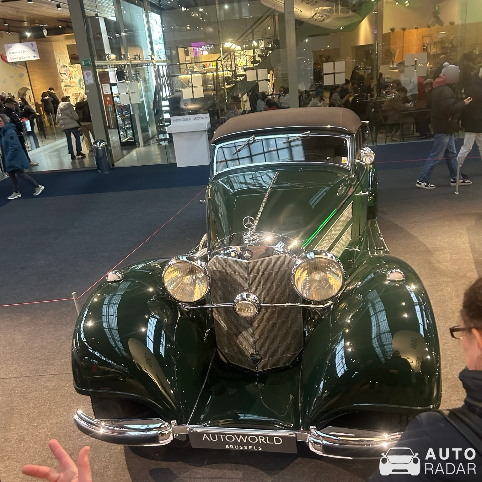 Mercedes-Benz 540K Cabriolet B spotted in Bruxelles