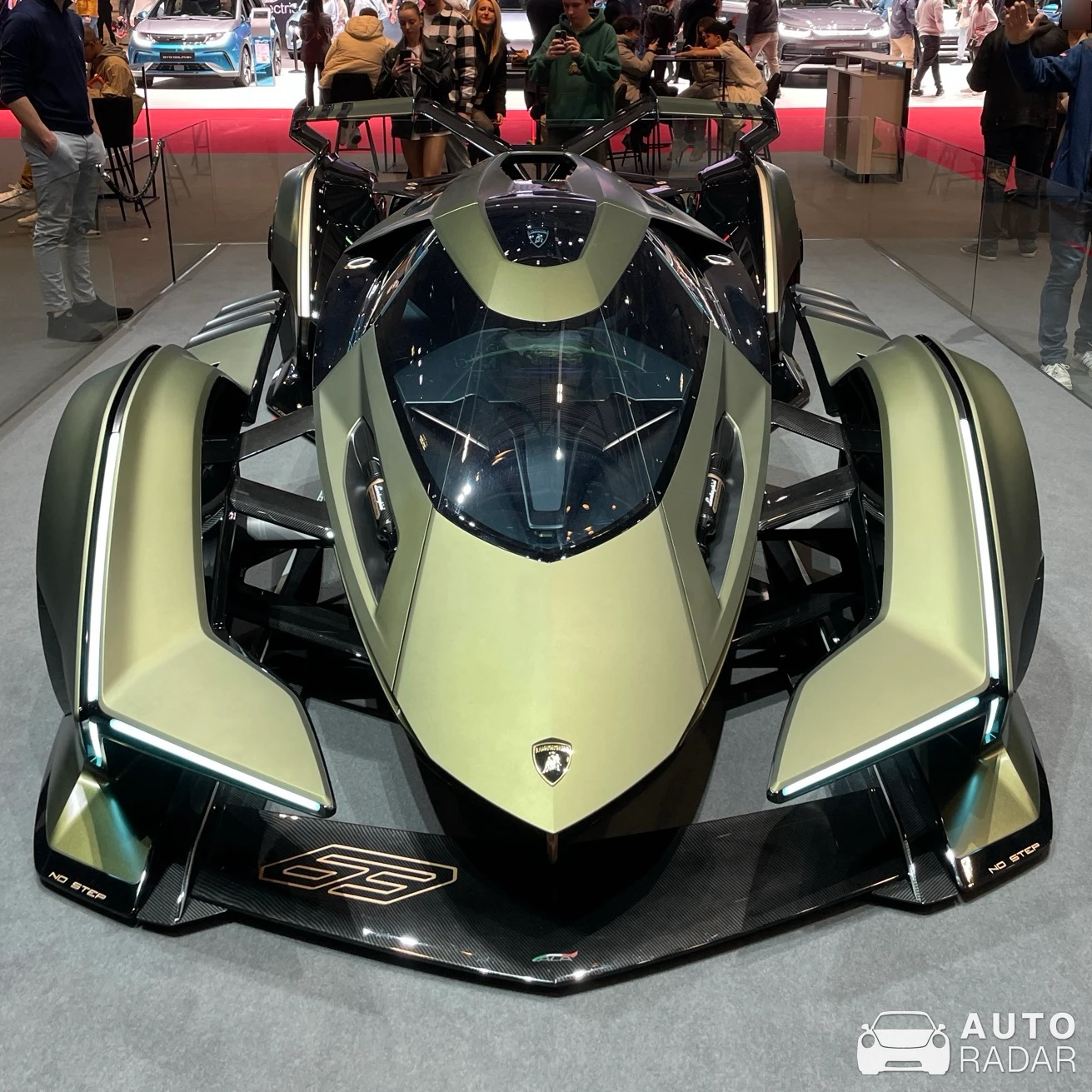 Lamborghini Lambo V12 Vision Gran Turismo spotted in Troinex