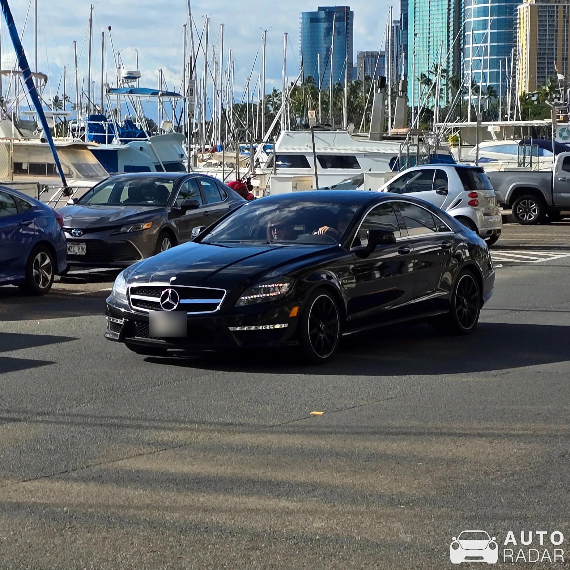Mercedes-Benz CLS 63 S AMG C218 spotted in Honolulu, 미국