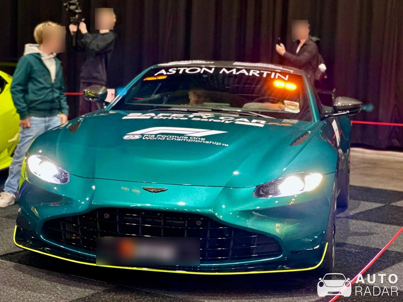 Aston Martin Vantage F1 Safety Car spotted in Rotterdam