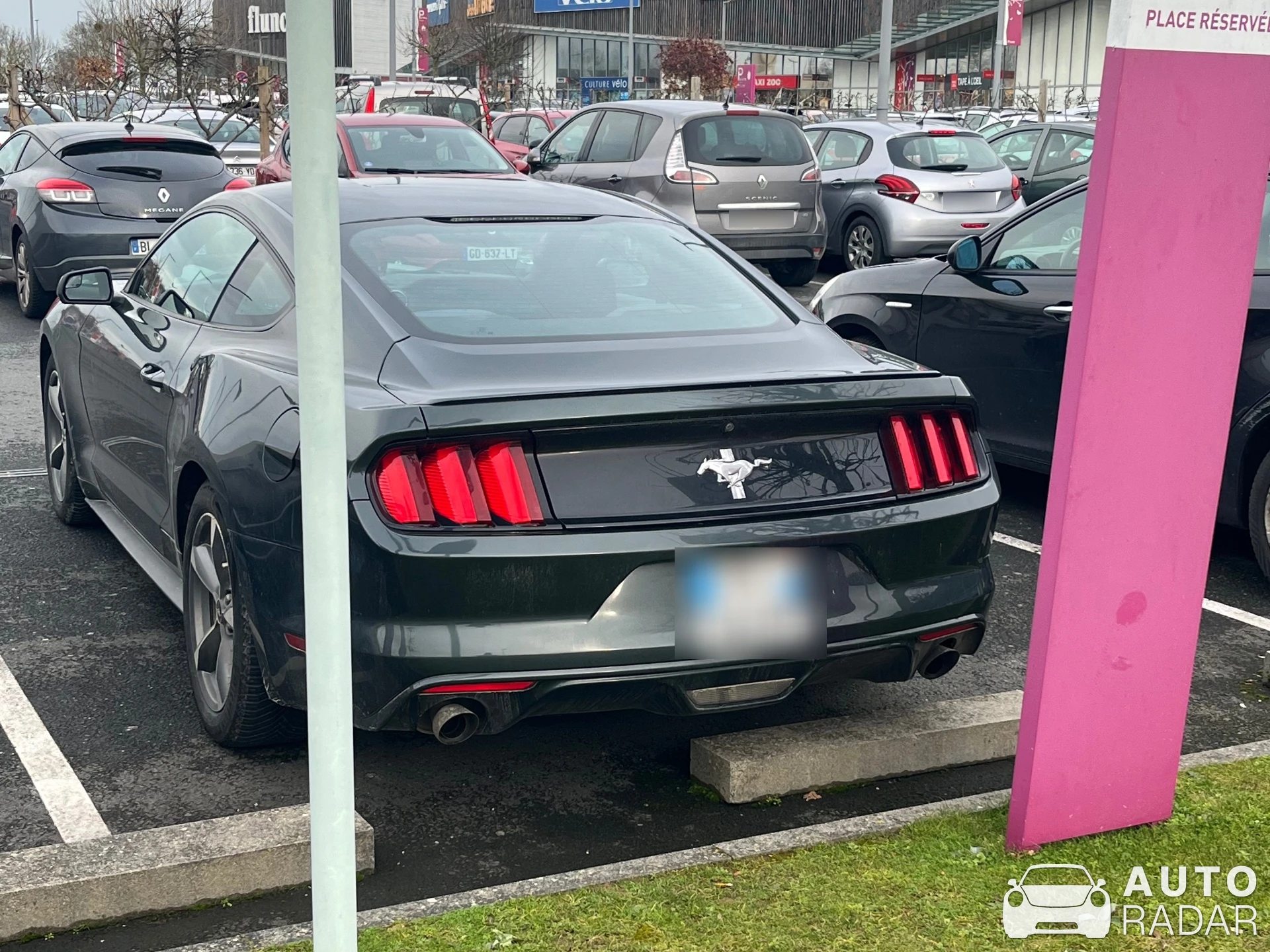 Ford Mustang spotted in Mondeville, France
