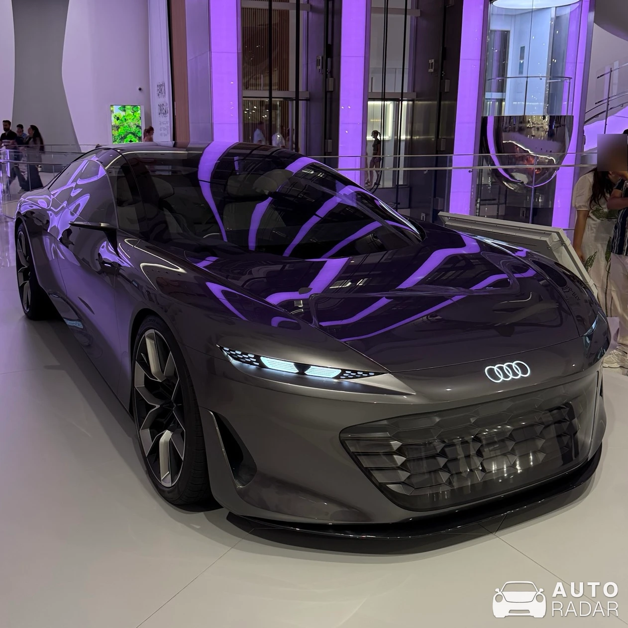 Audi Grandsphere spotted in Dubai