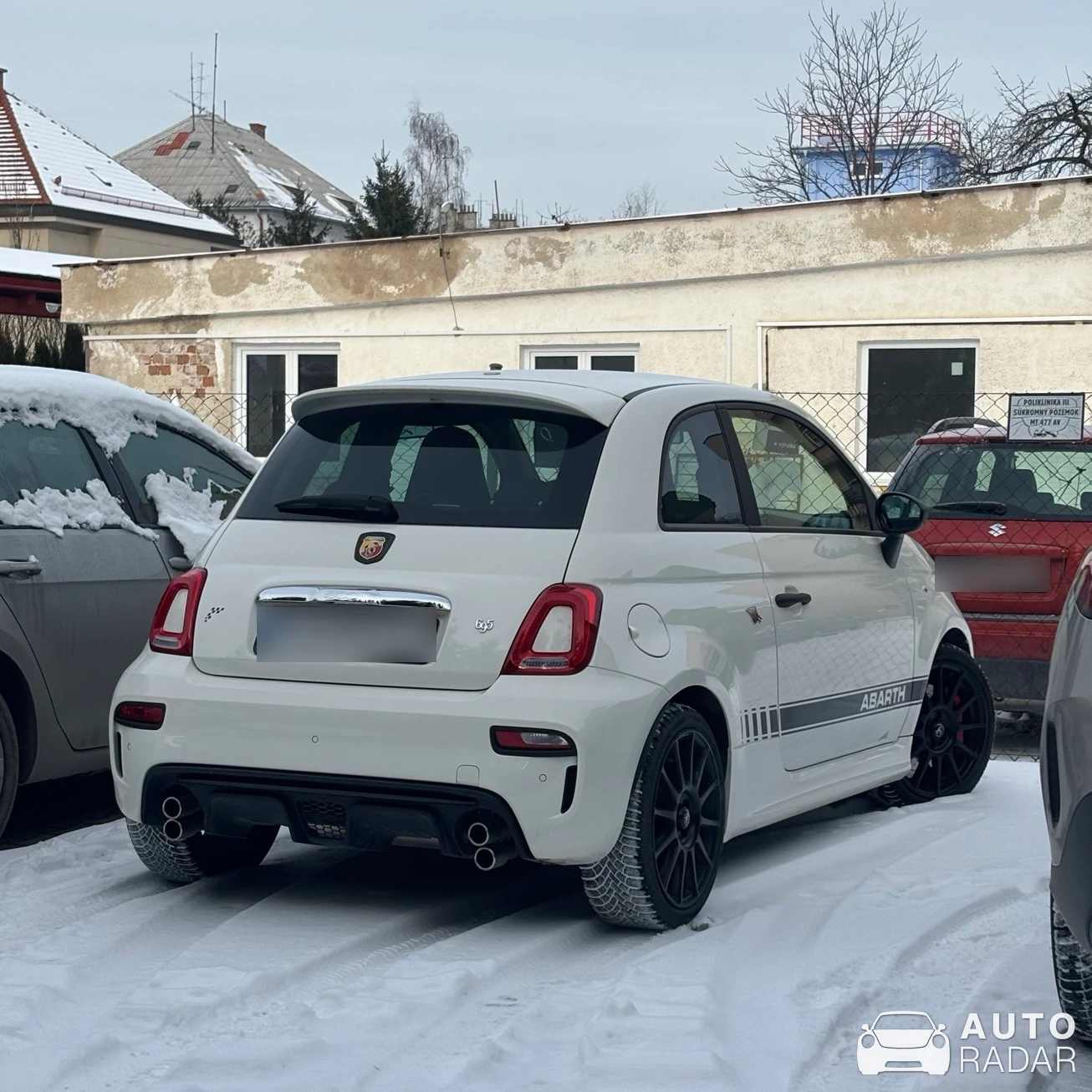 Abarth 695 Biposto spotted in Martin, Slovensko