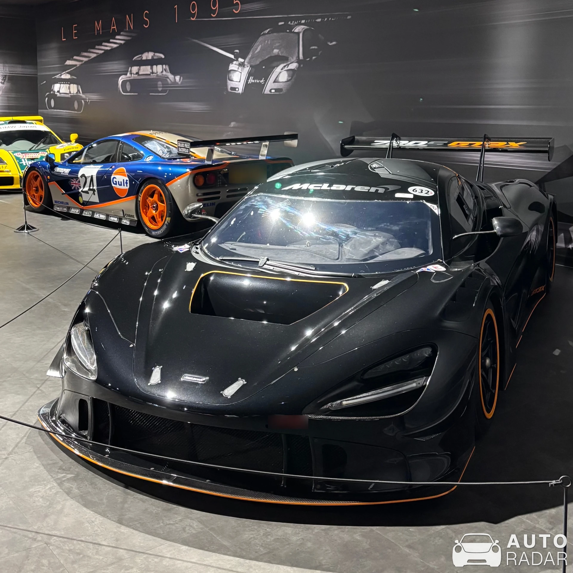 McLaren 720S GT3X spotted in Le Mans