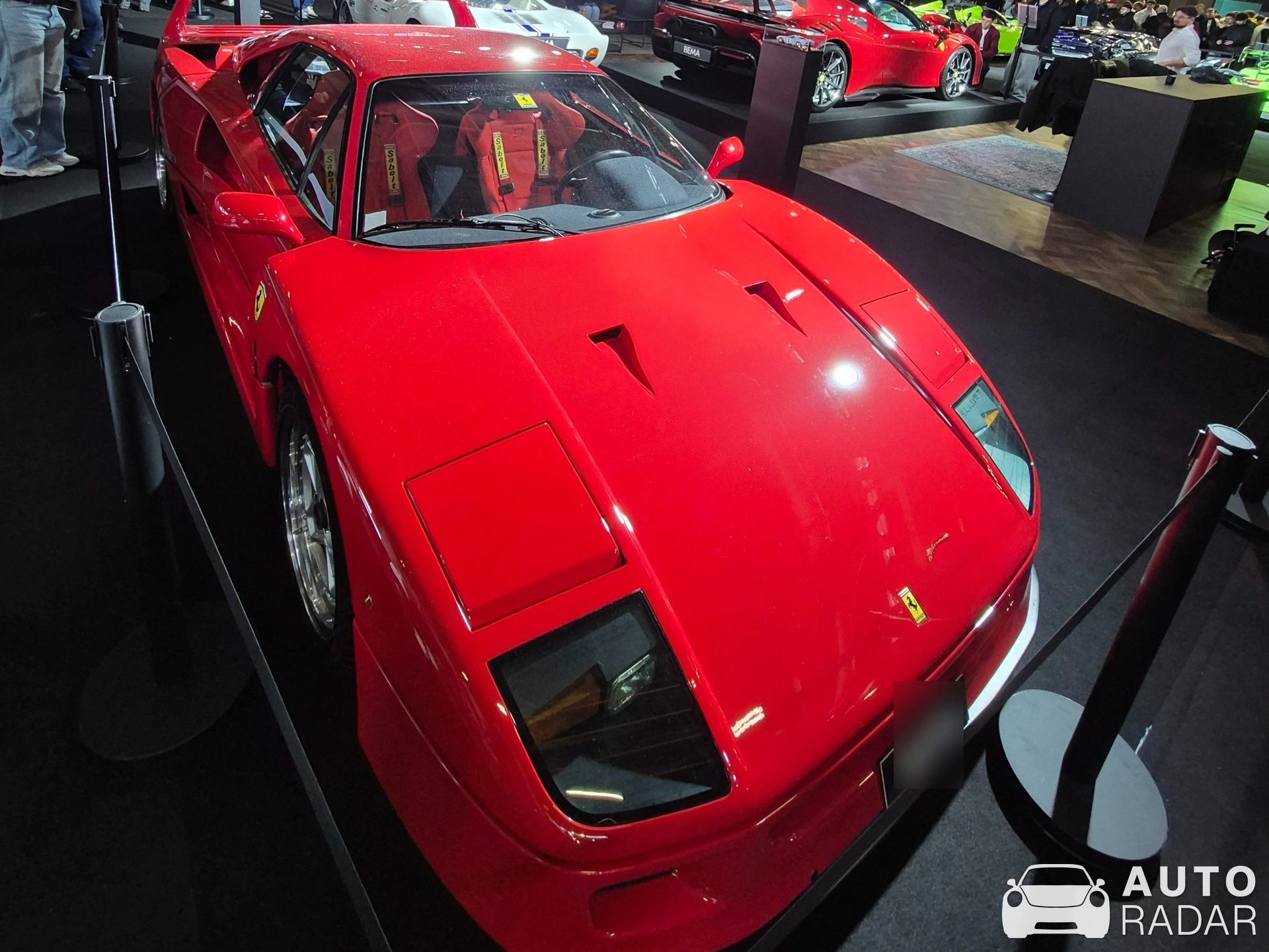 Ferrari F40 spotted in Paris, France