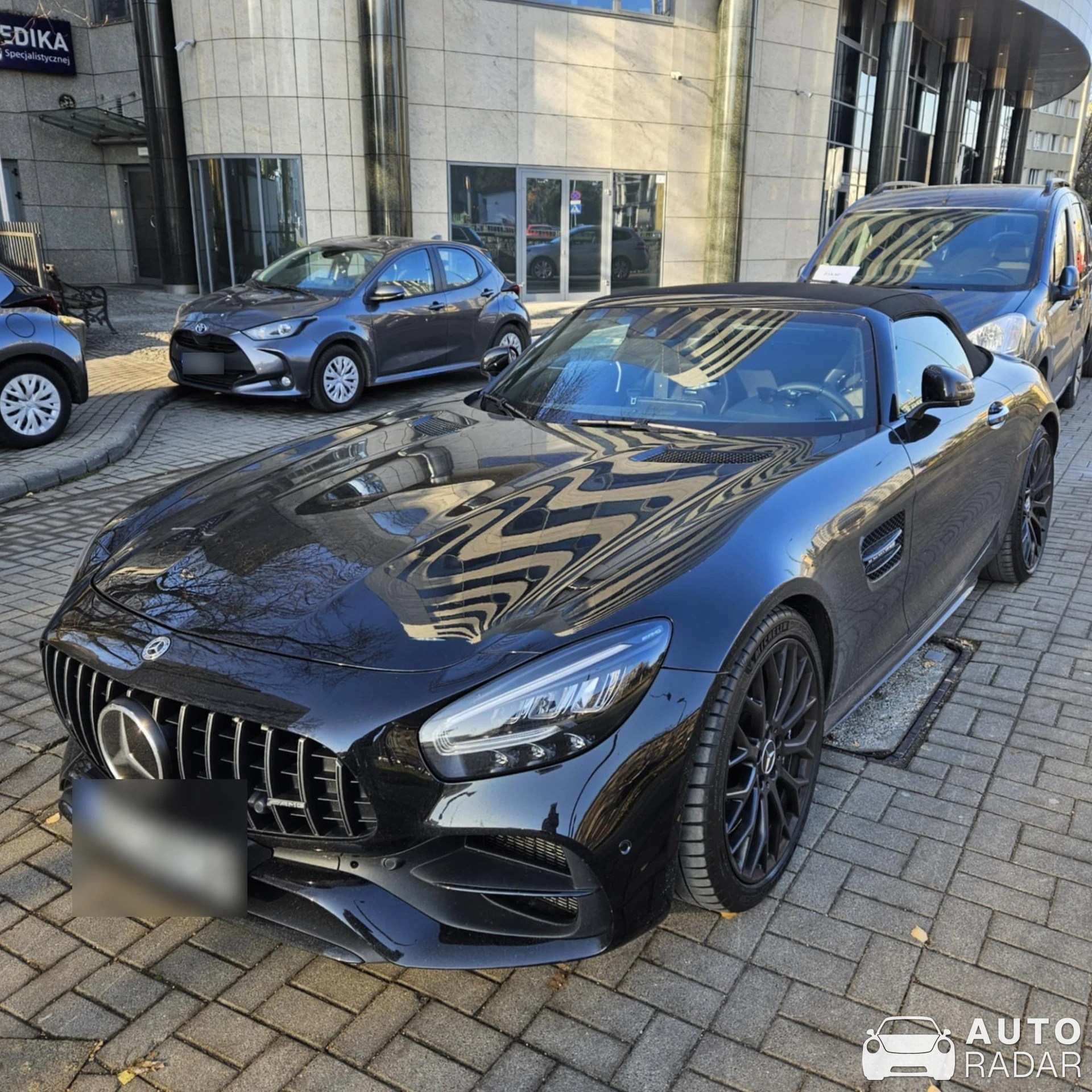 Mercedes-AMG GT C C190 spotted in Warszawa, Poland