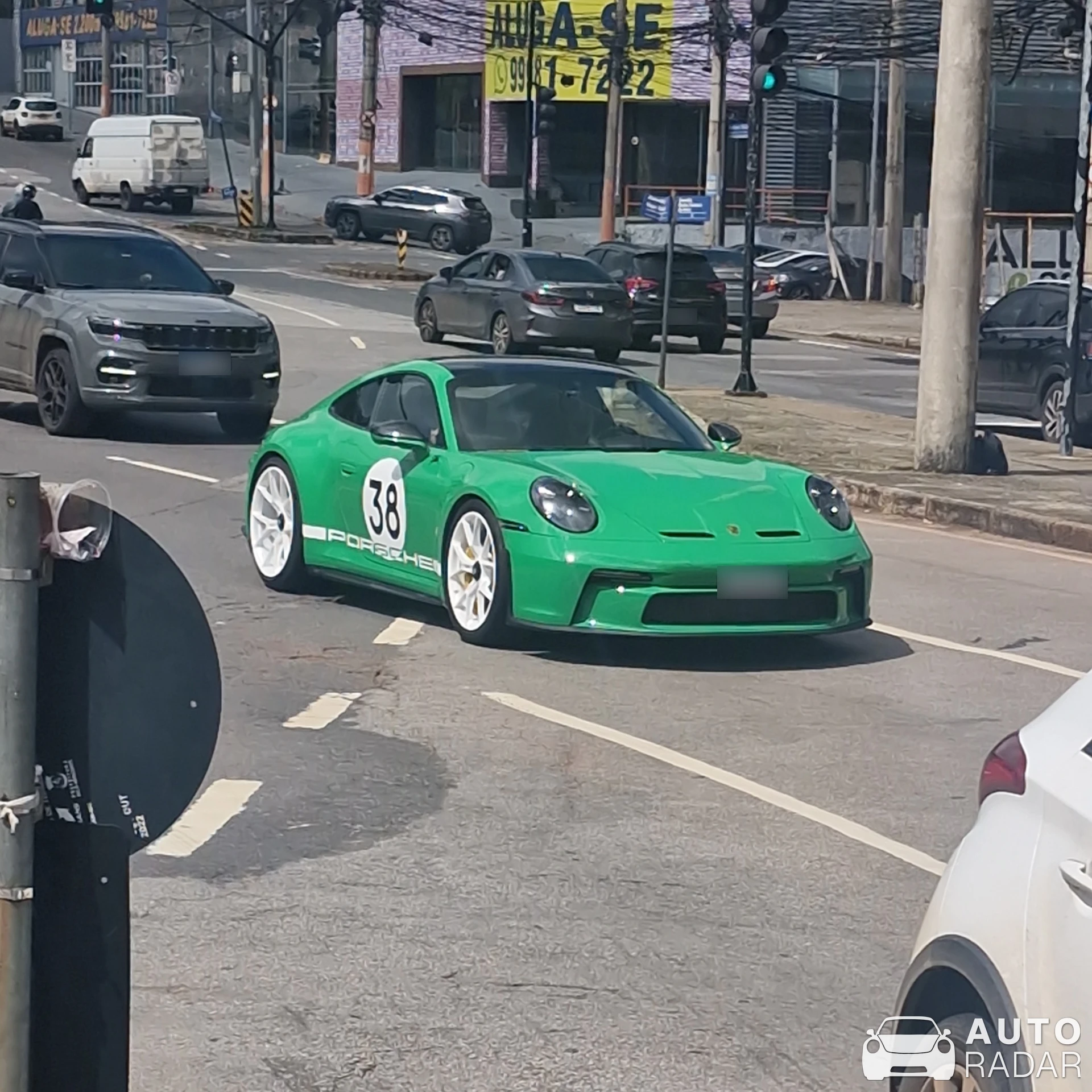 Porsche 992 GT3 Touring MkI spotted in Belo Horizonte