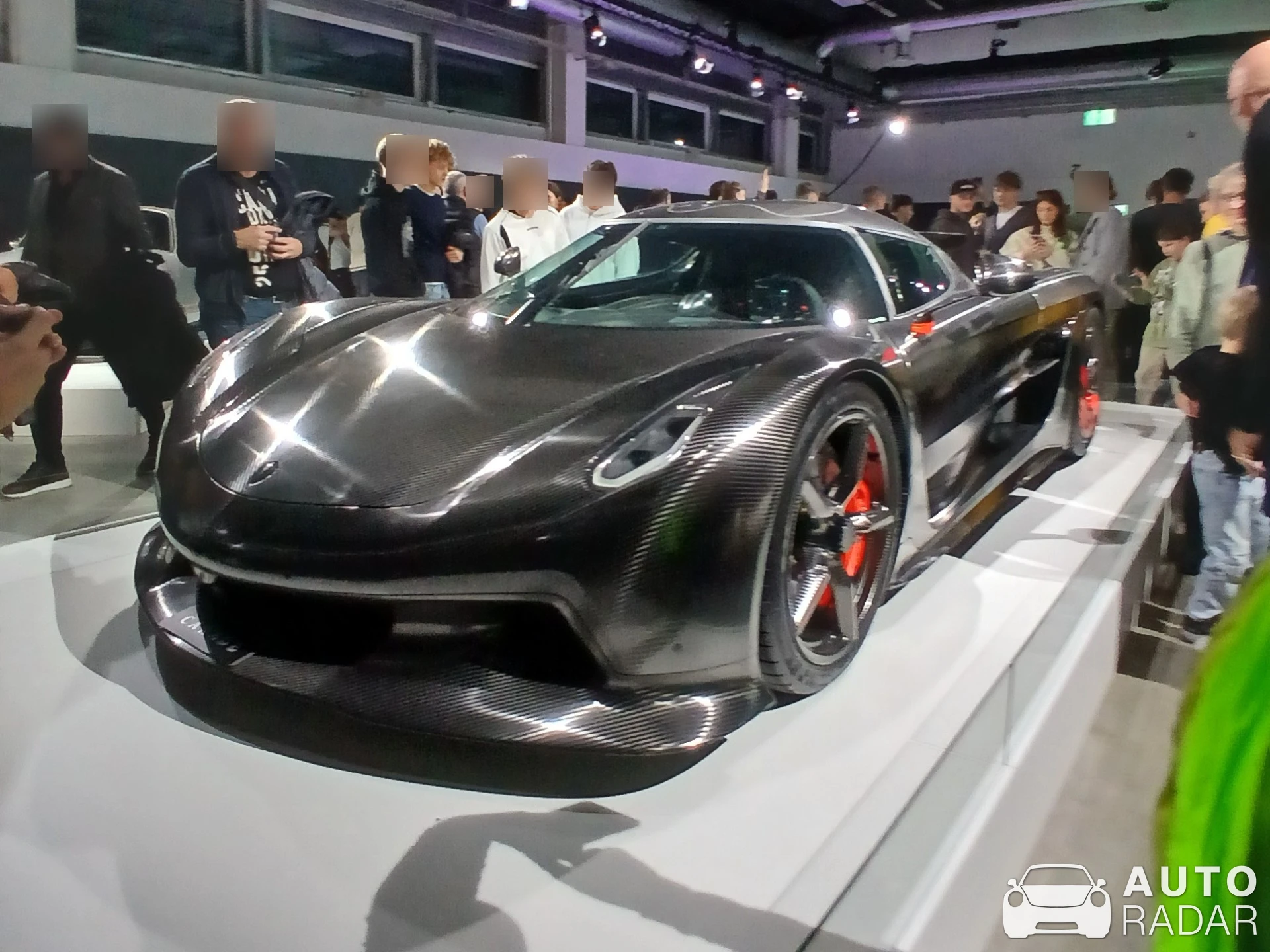 Koenigsegg Jesko Attack Ghost Le Mans spotted in Zürich, Schweiz