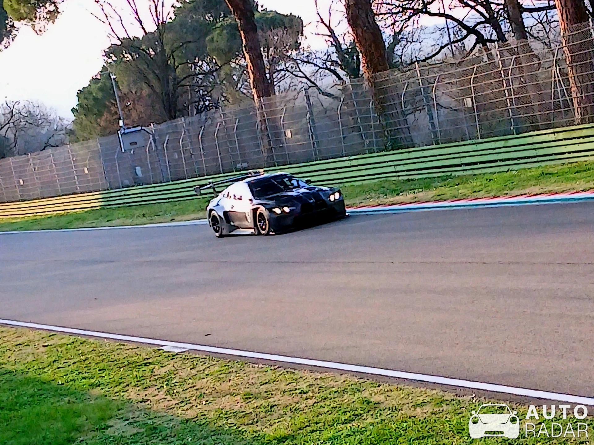 BMW M4 F82 GT3 spotted in Imola