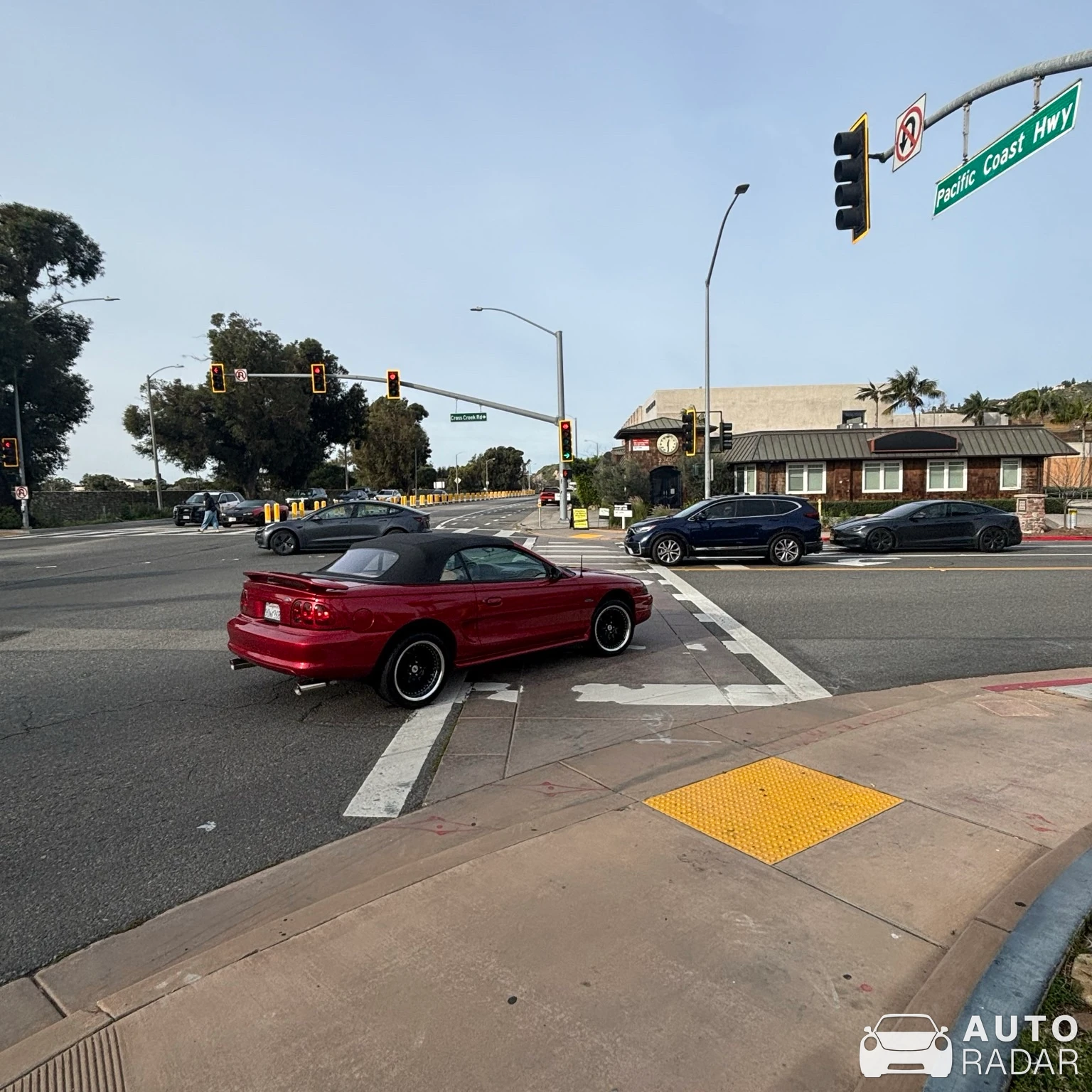 Ford Mustang GT Convertible spotted in Malibu, United States