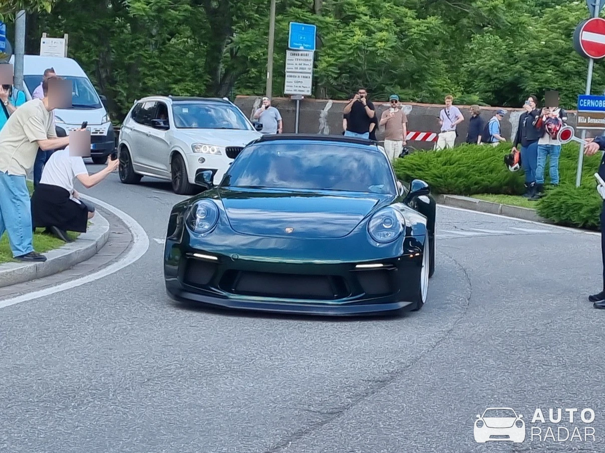 Porsche 991 Indecent 007 spotted in Como