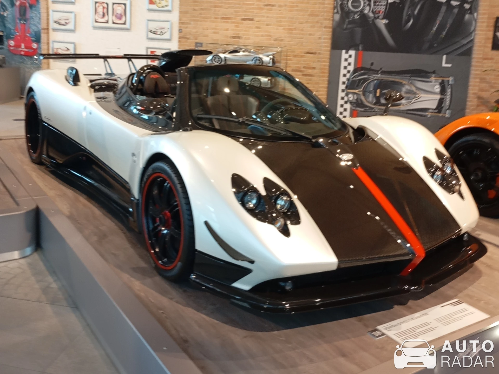 Pagani Zonda 760 AG Roadster spotted in Graziosa