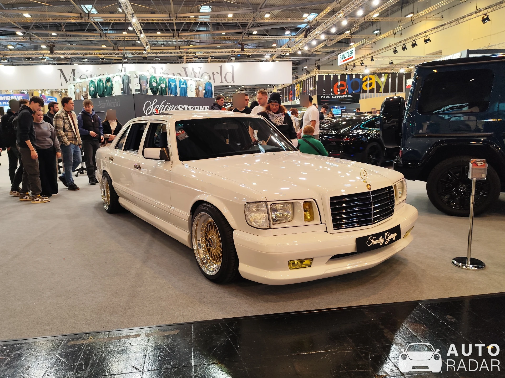 Mercedes-Benz 1000 SEL W126 spotted in Essen