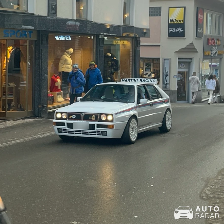 Lancia Delta HF Integrale Evo Martini spotted in San Maurizio, Svizzera