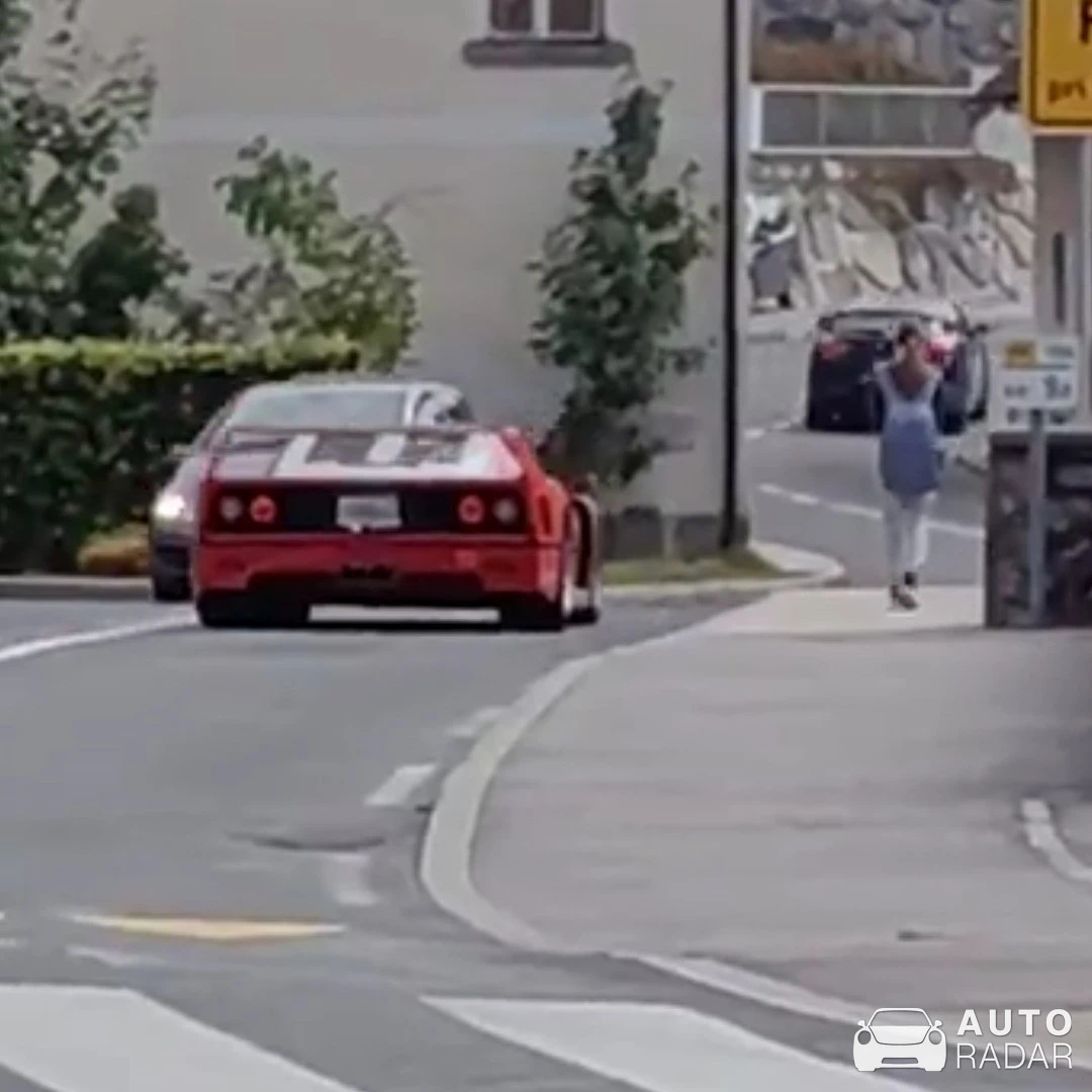 Ferrari F40 spotted in Polhov Gradec, Slovenia