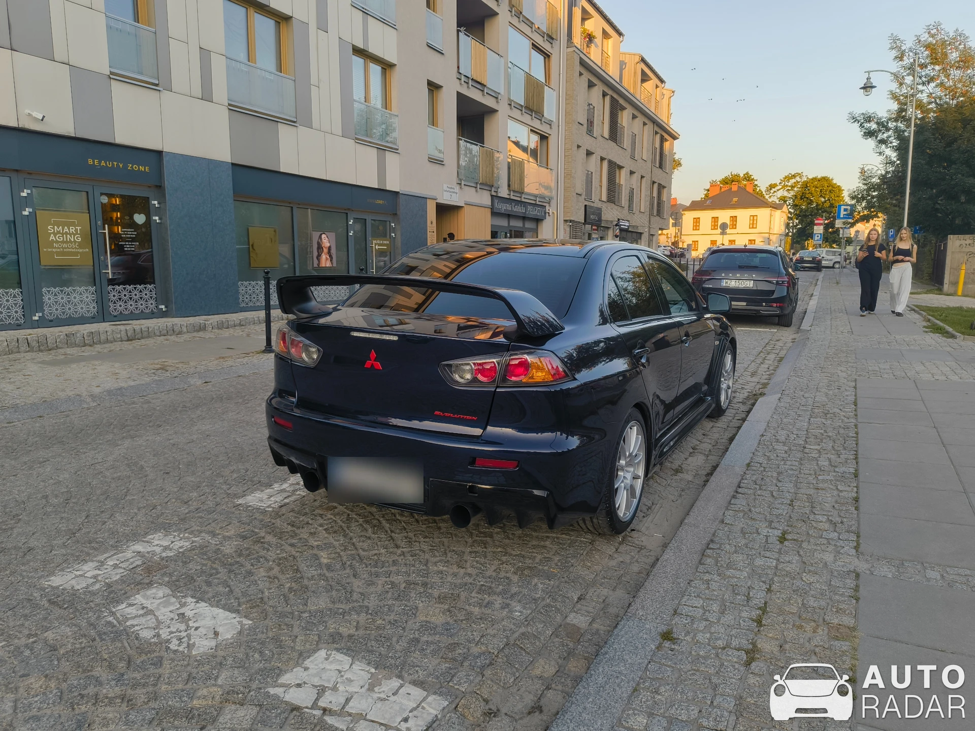 Mitsubishi Lancer Evolution X spotted in Kielce