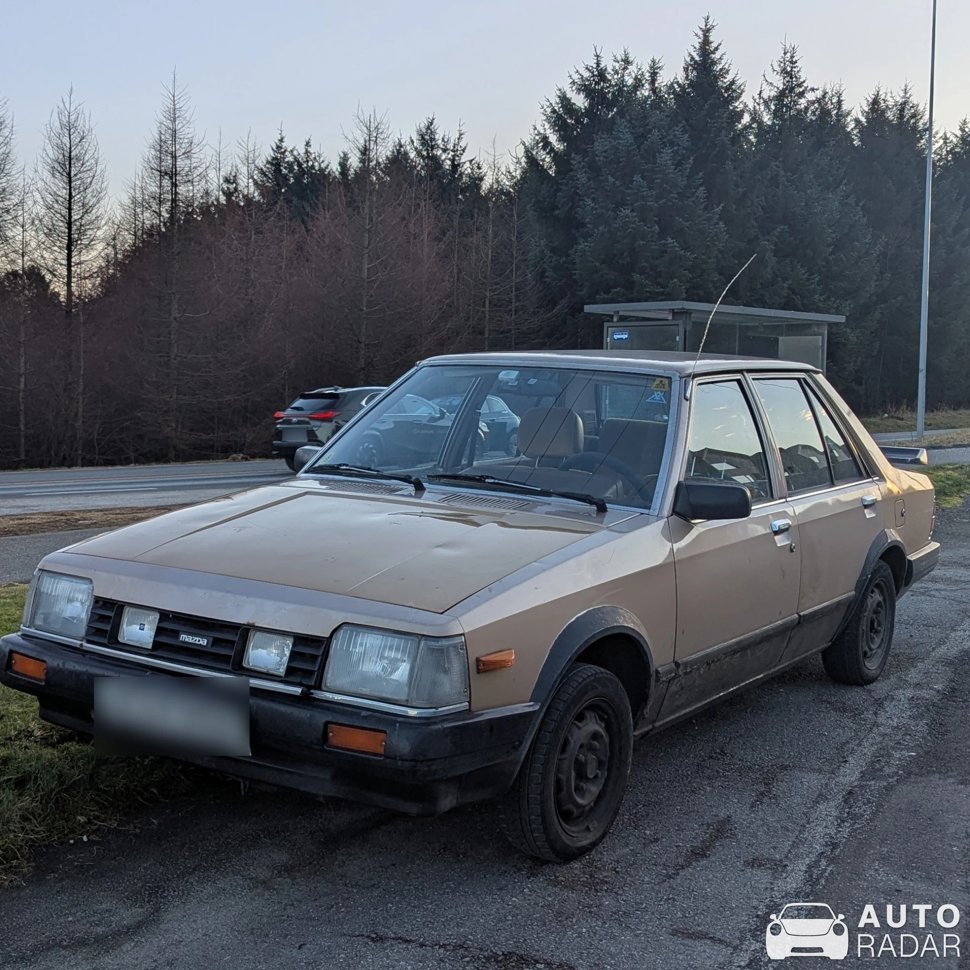 Mazda 323F spotted in Kleppe, Norway