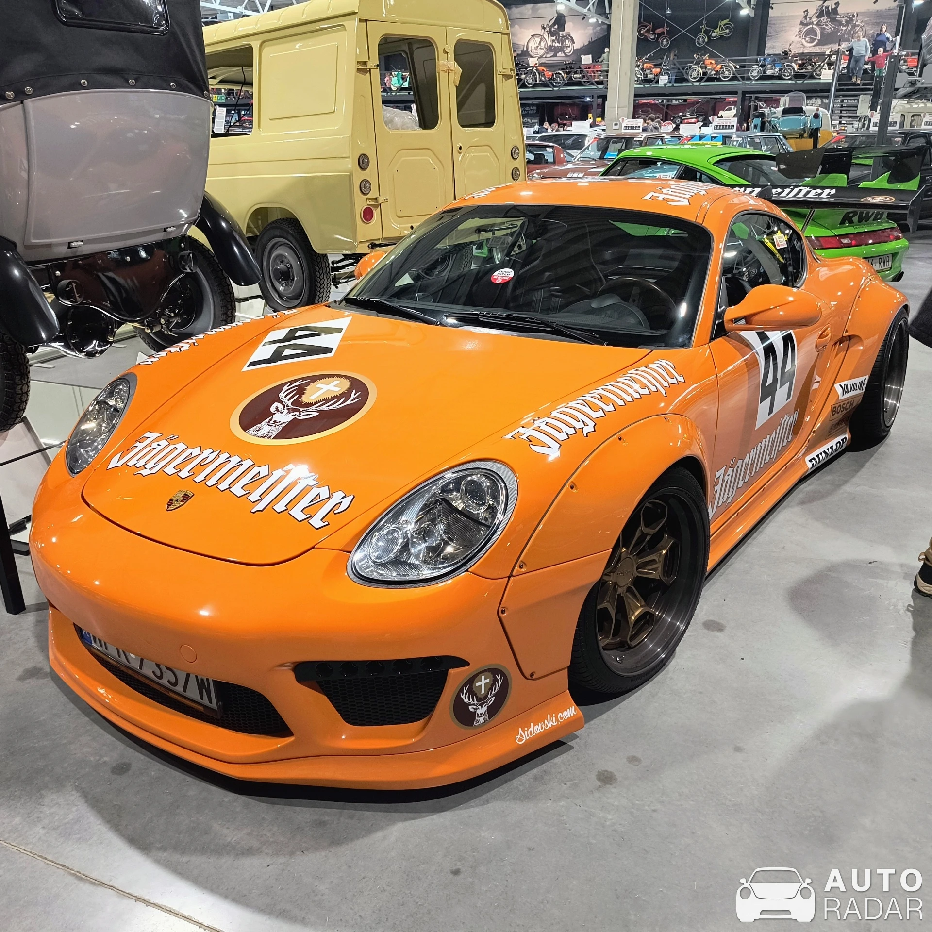 Porsche 987 Cayman S Rocket Bunny spotted in Oława